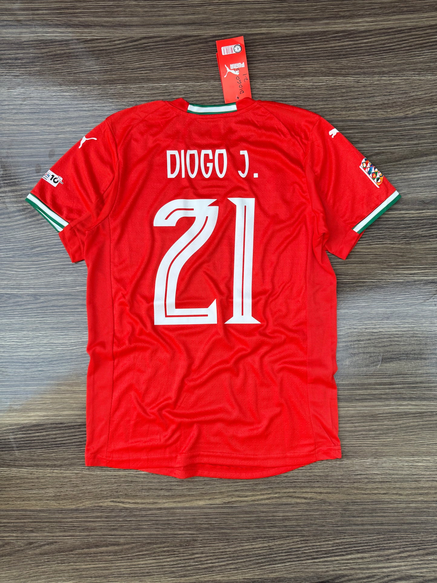 Portugal 25 Home Kit Half Sleeves