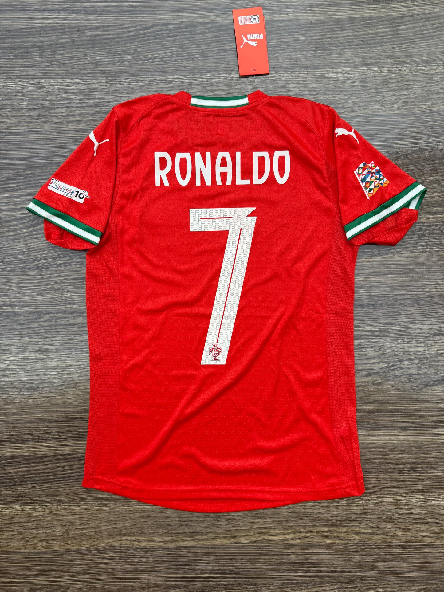Portugal 25 Home Kit Half Sleeves