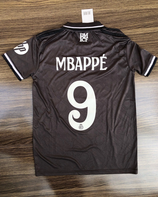 Real Madrid Third Kit Mbappe Half sleeves