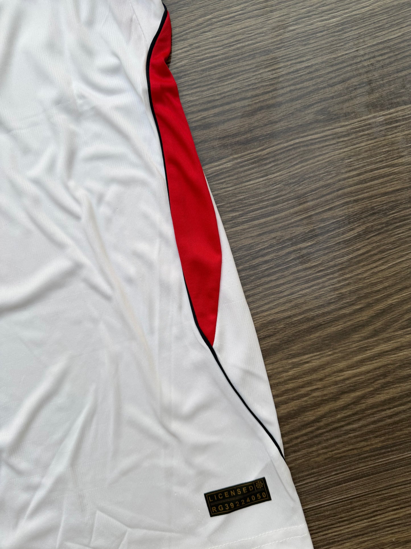 England 26 WC Home Kit Half Sleeve