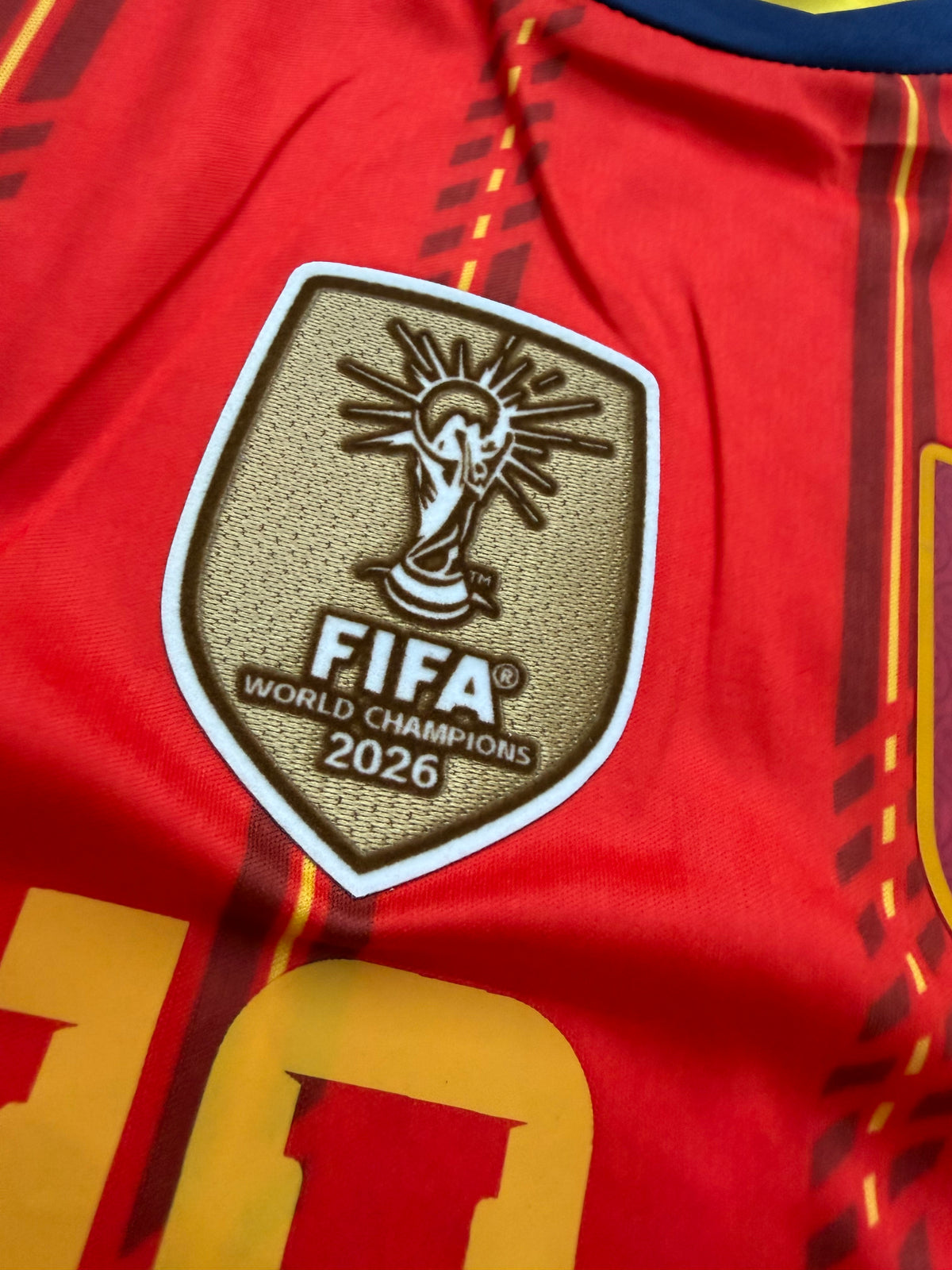Spain 26 WC Home Kit Champions Edition ( TPU )