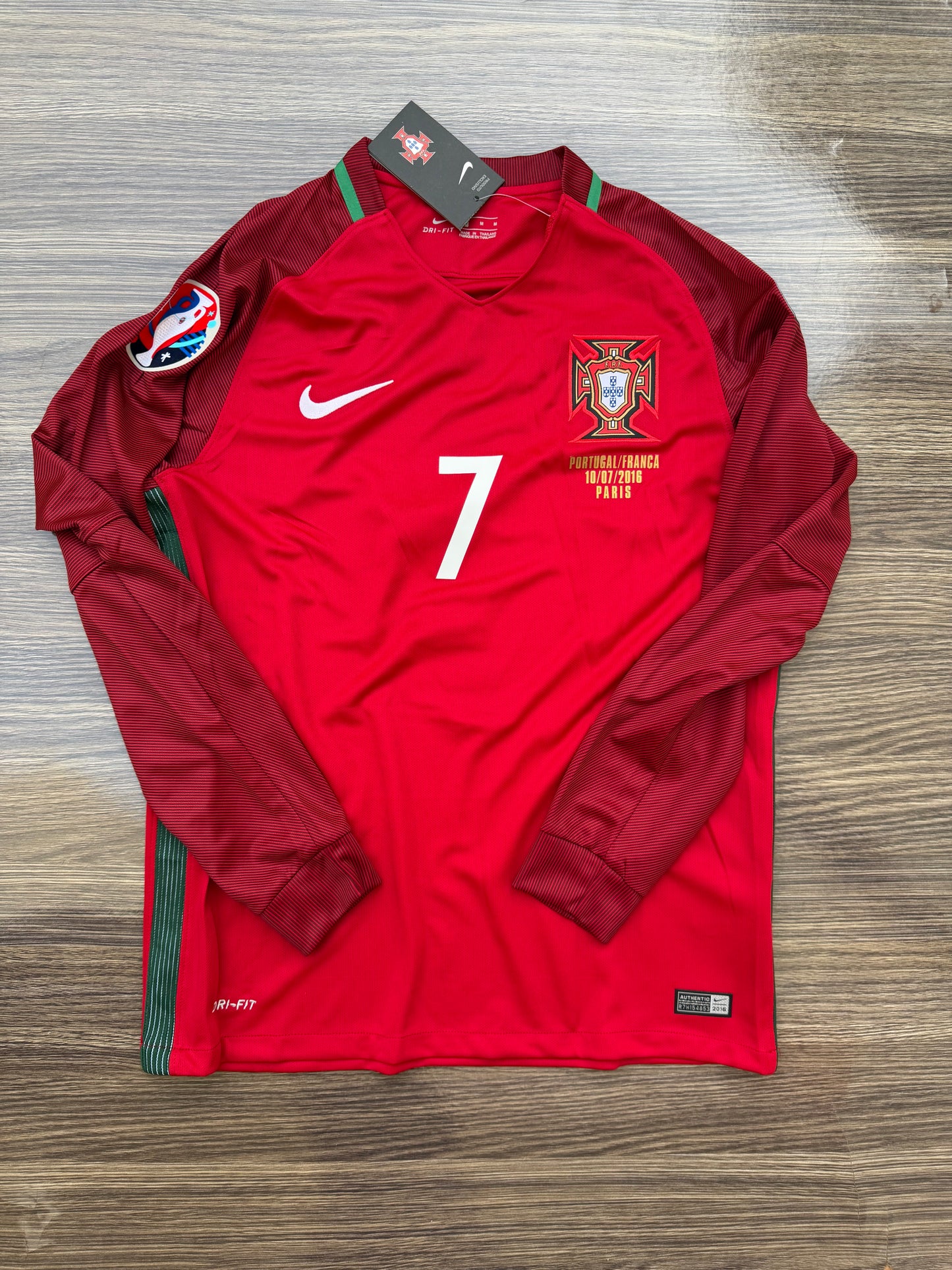 Portugal Euro 16 Home Jersey