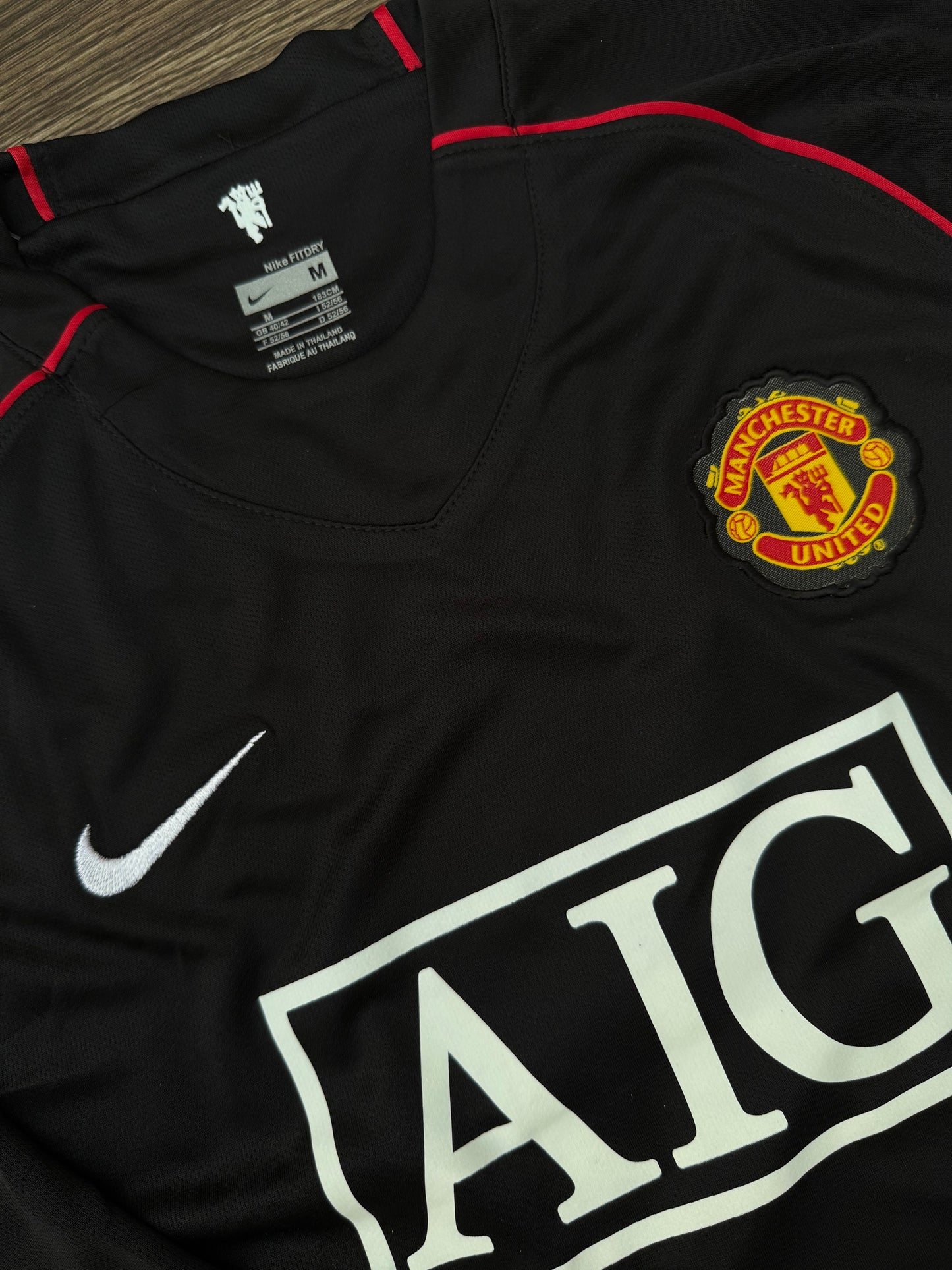 United 07/08 Away Jersey Full Sleeves