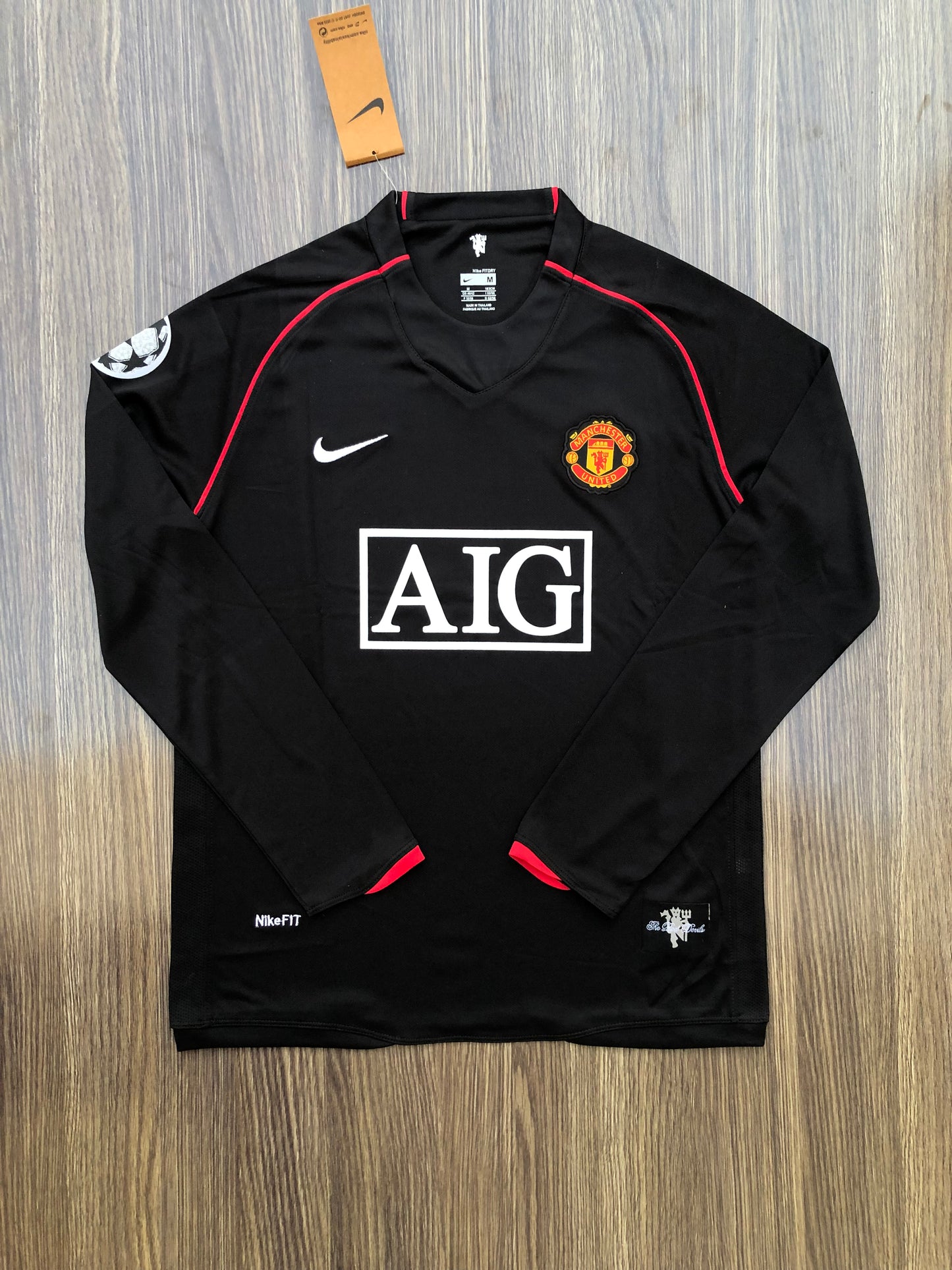 United 07/08 Away Jersey Full Sleeves