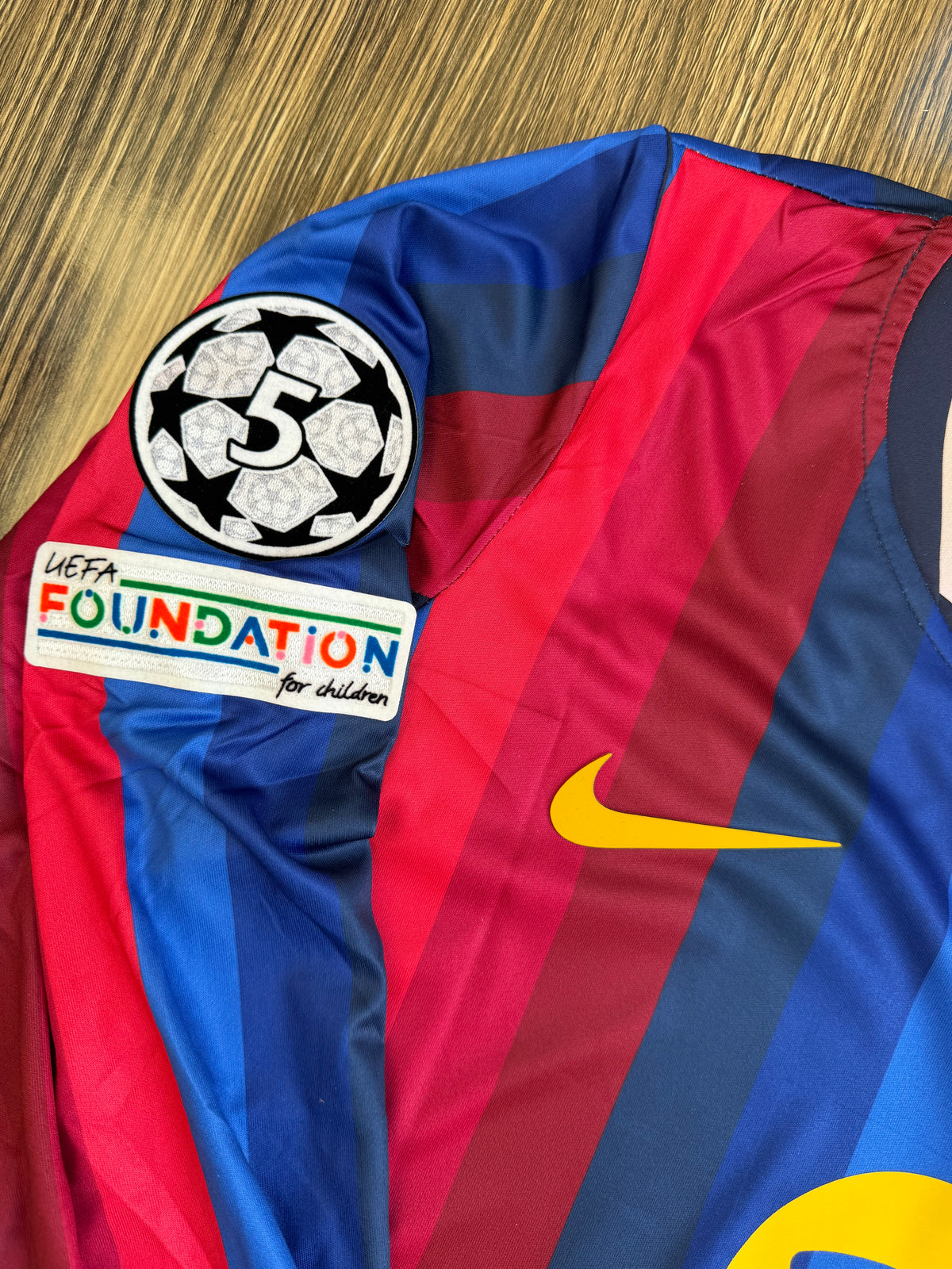Barca 26/27 Home Kit ( TPU ) Full Sleeves
