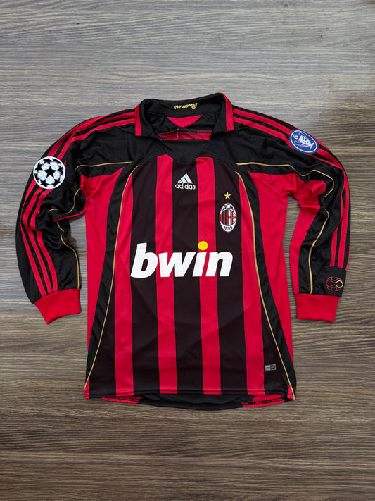 Ac Milan 06/07 Home Jersey Full Sleeve