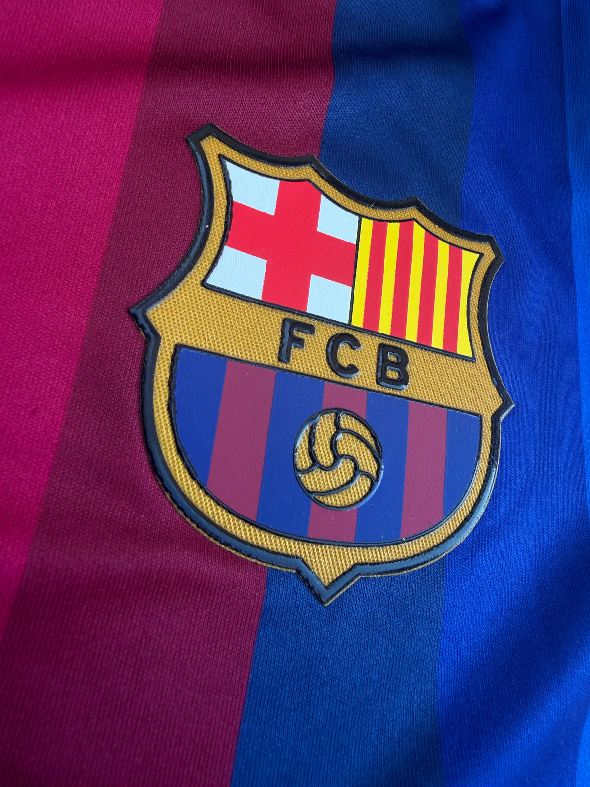 Barca 26/27 Home Kit ( TPU ) Full Sleeves