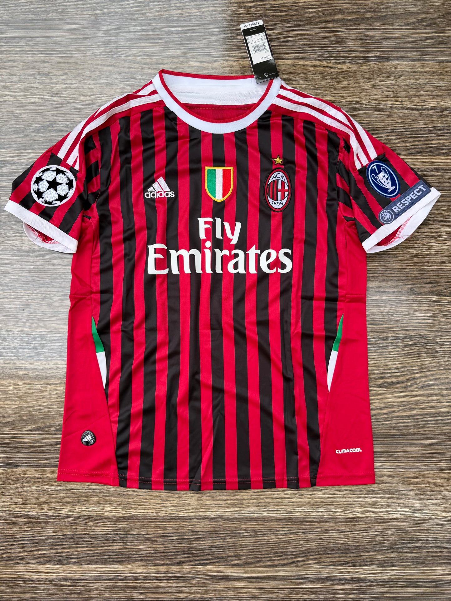 Ac Milan 11/12 Home Jersey