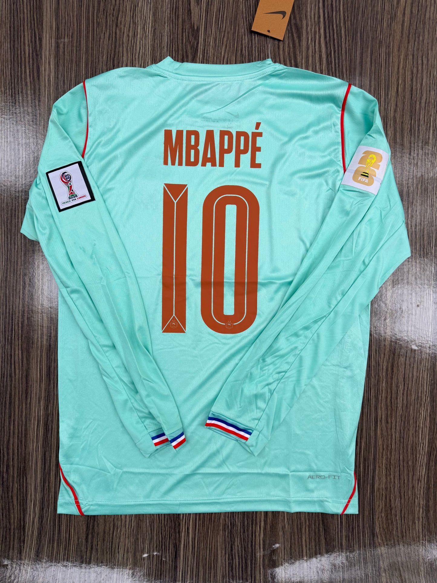 France 26 WC Away Jersey Full Sleeve
