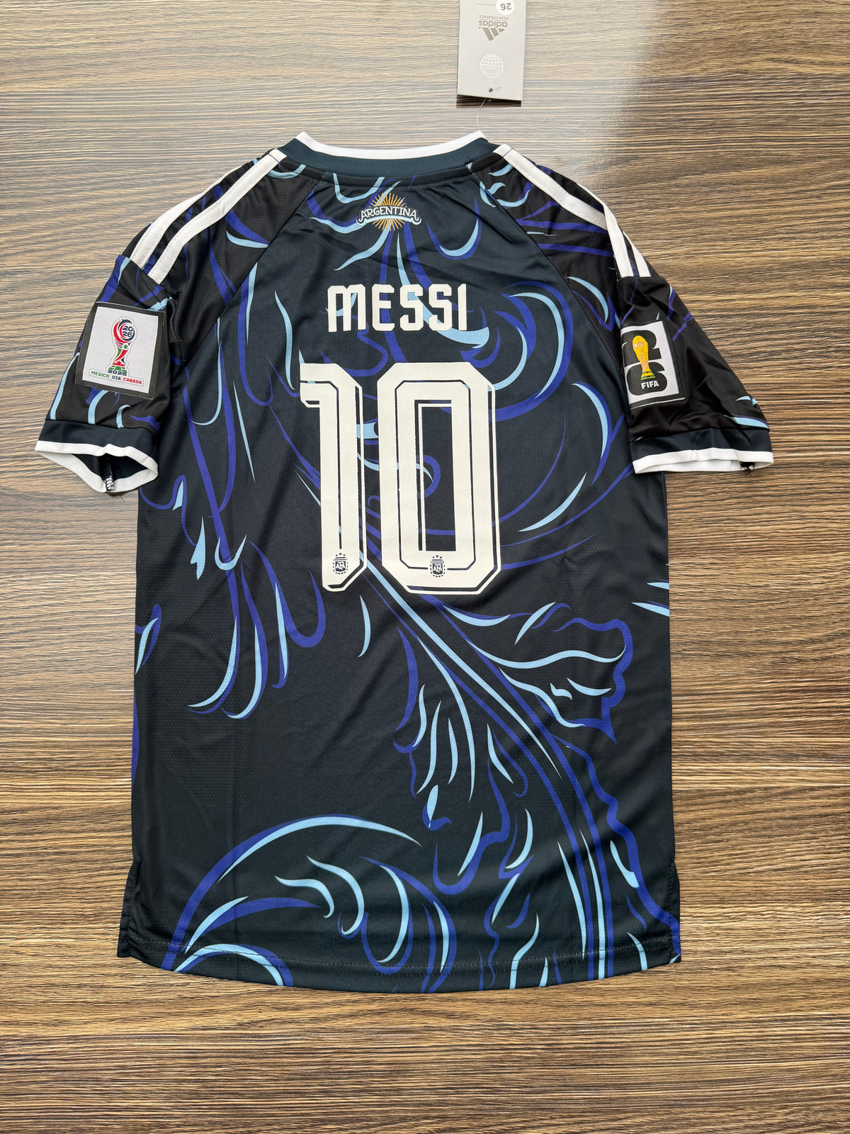 Argentina Away Kids Kit Embroidery