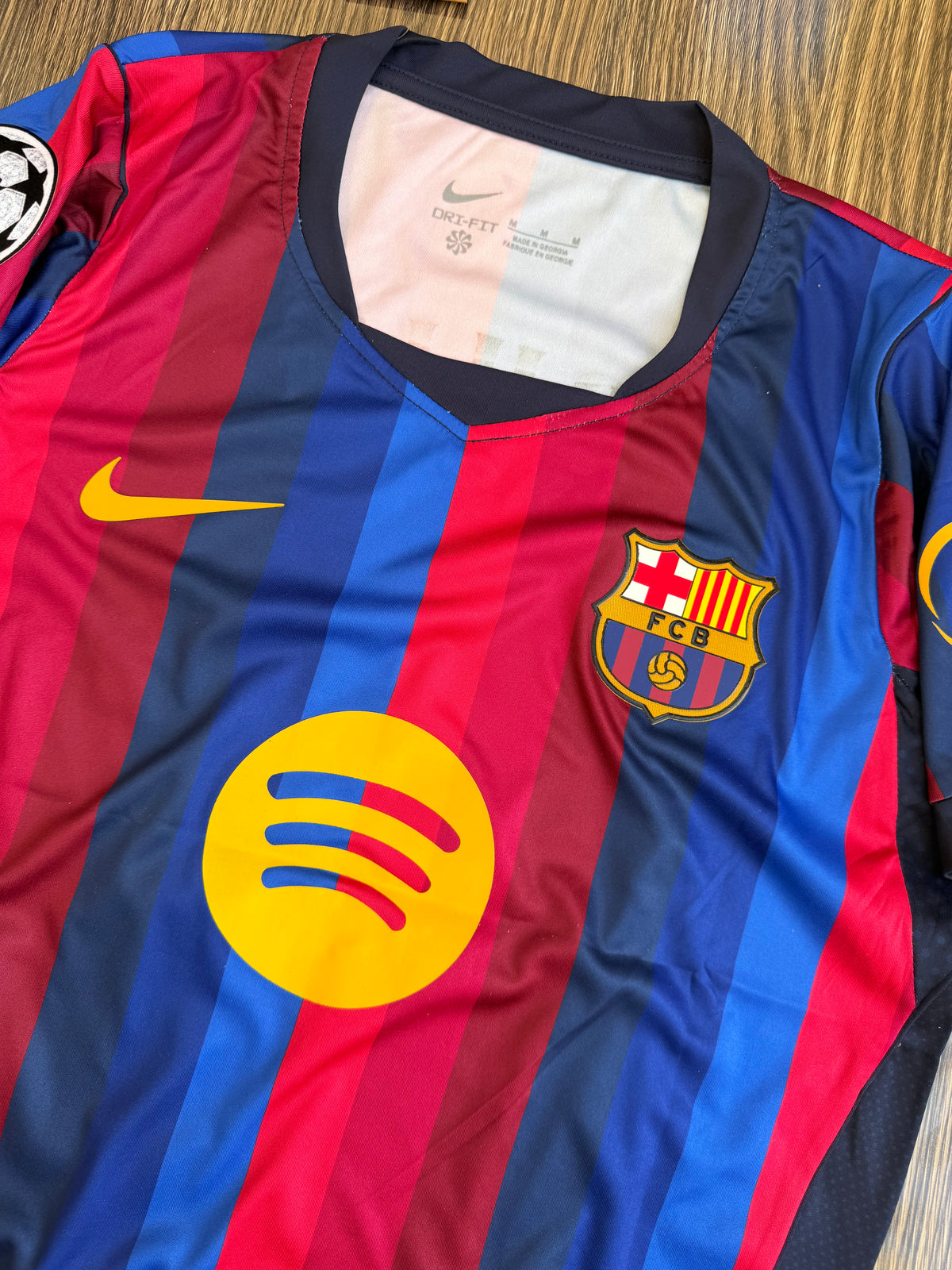 Barca 26/27 Home Kit ( TPU ) Full Sleeves