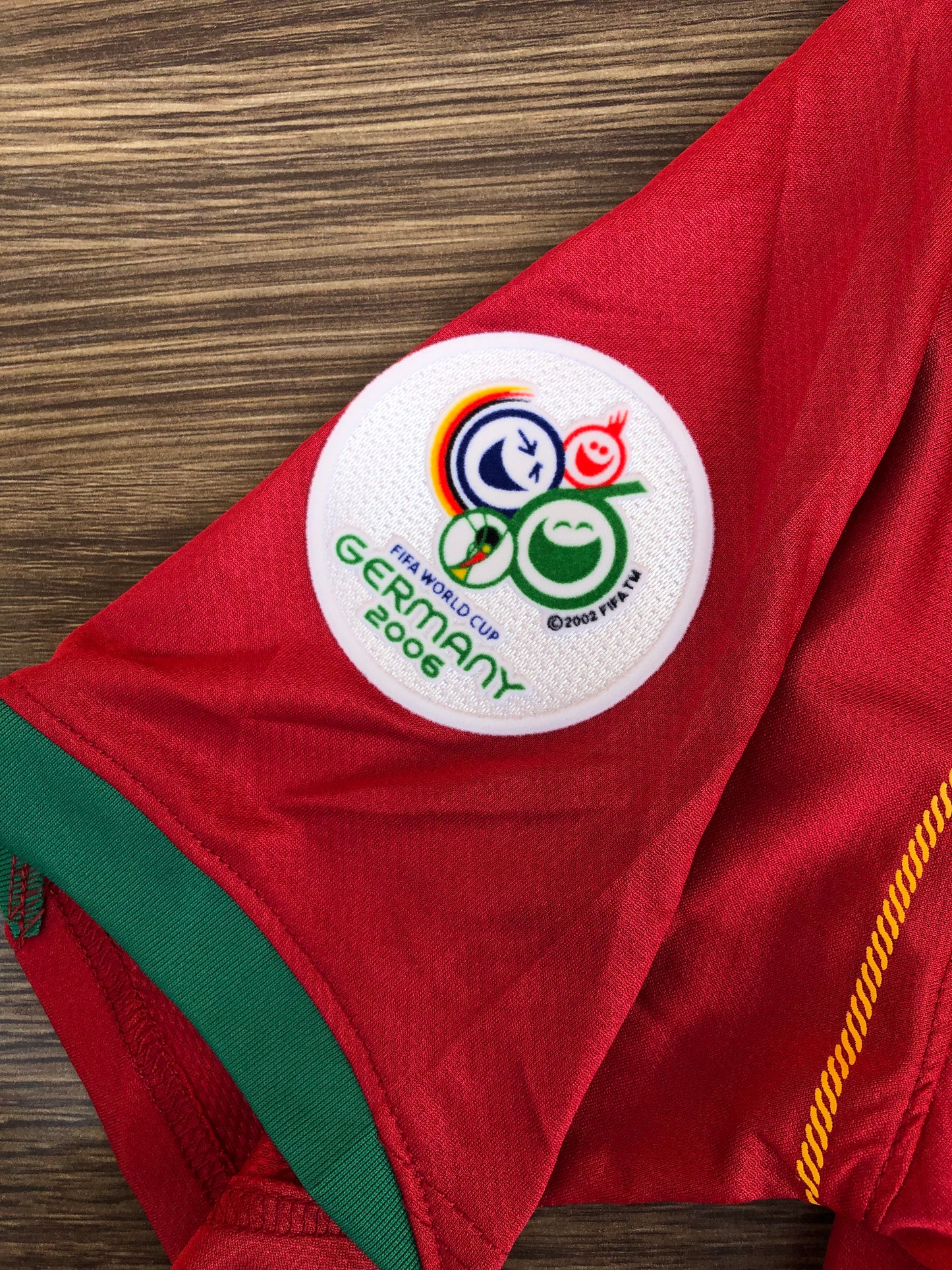 Portugal 06 WC Home Jersey