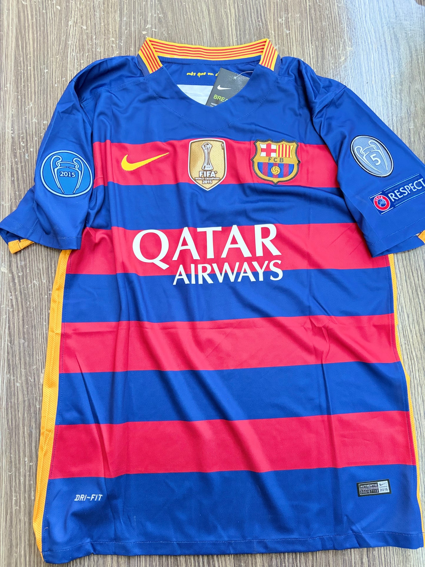 Barca 15/16 Home Jersey
