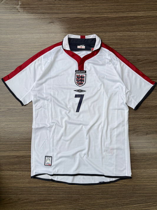 England 04 Home Jersey