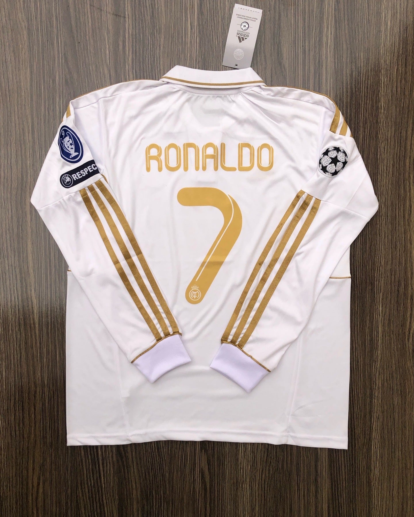 Real Madrid 11/12 Home Jersey Full sleeves