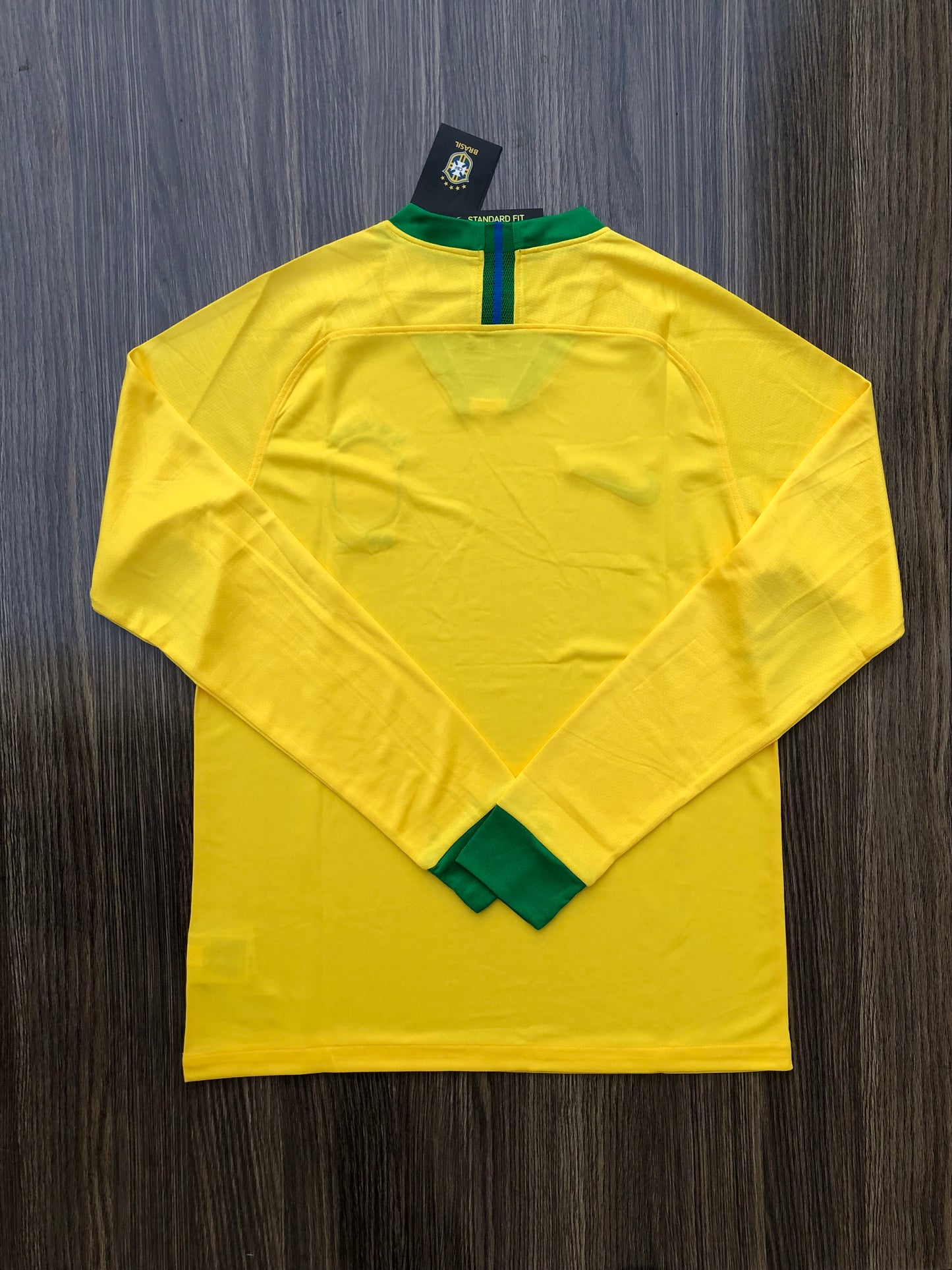 Brazil 2018 Home Full sleeves Fan Version