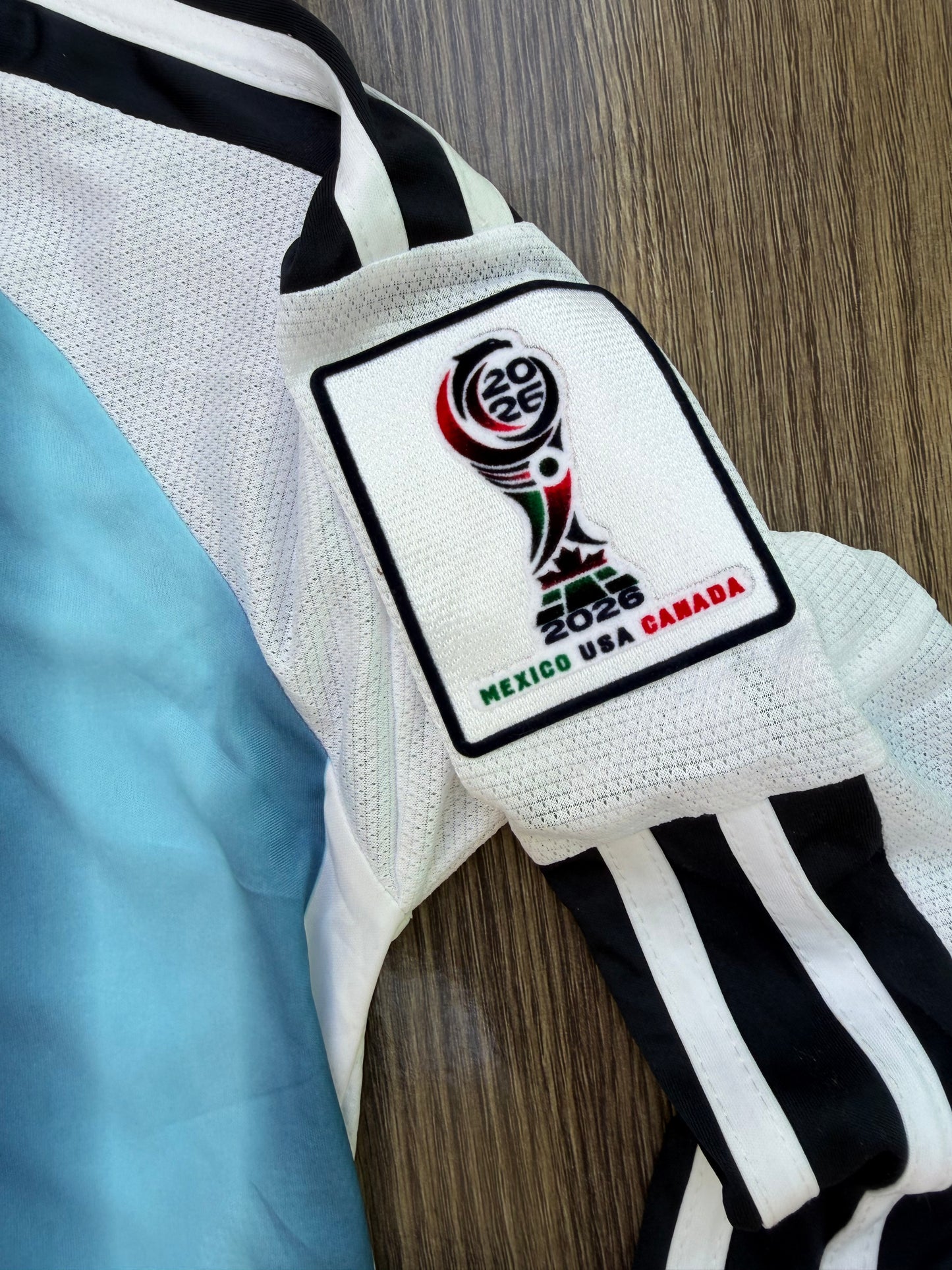 Argentina 26 WC Home Kit Full Sleeves ( TPU )