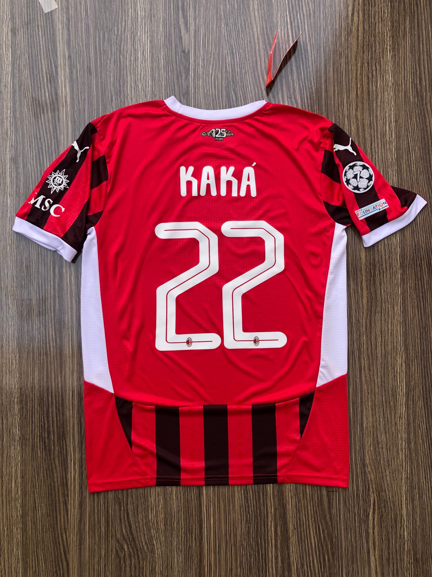 Ac Milan 24/25 Home Kit Half sleeves