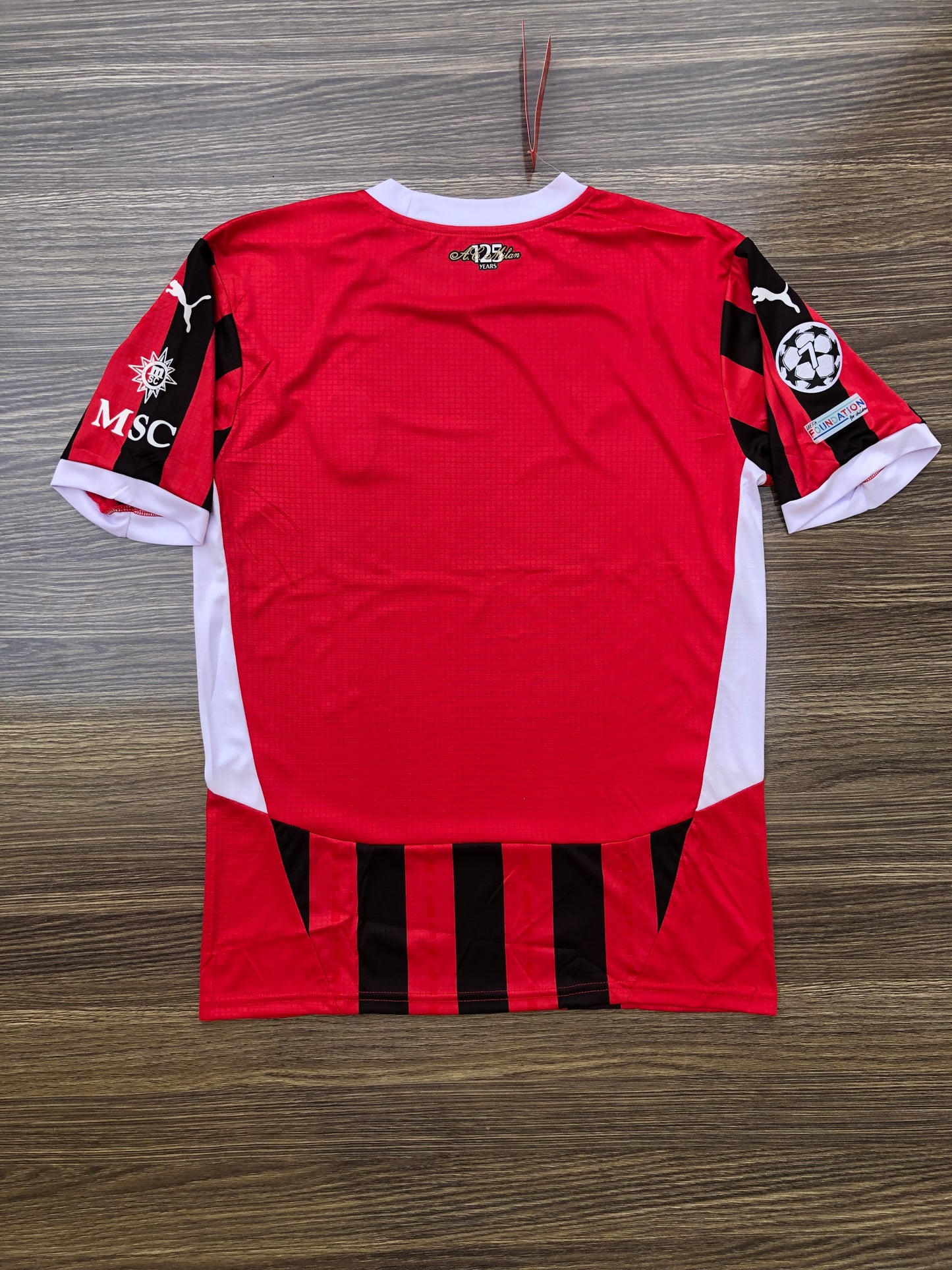 Ac Milan 24/25 Home Kit Half sleeves