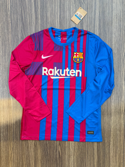 Barca 21/22 Home Jersey ( Fan Version )
