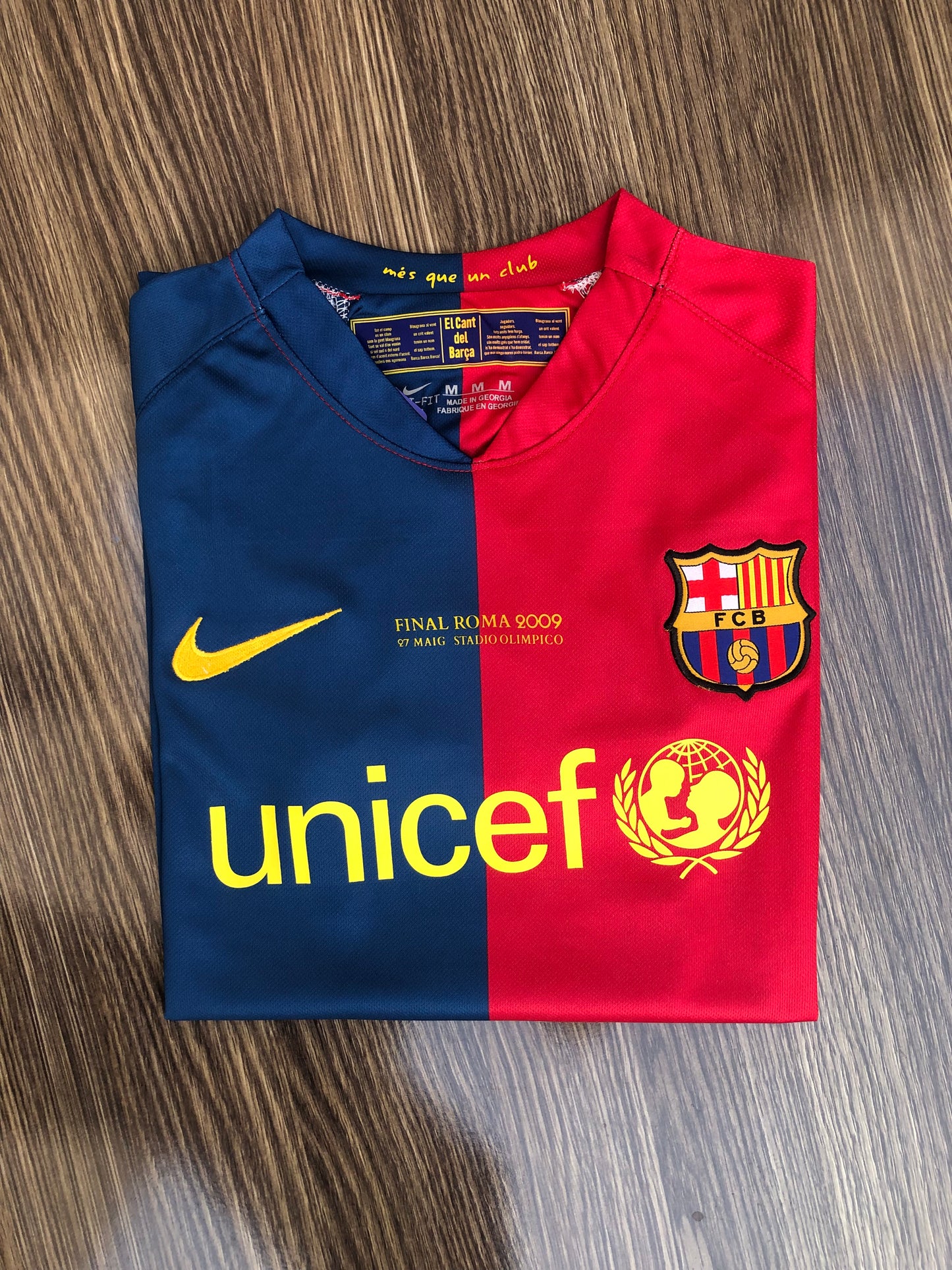 Barca 8/9 Home Messi Jersey