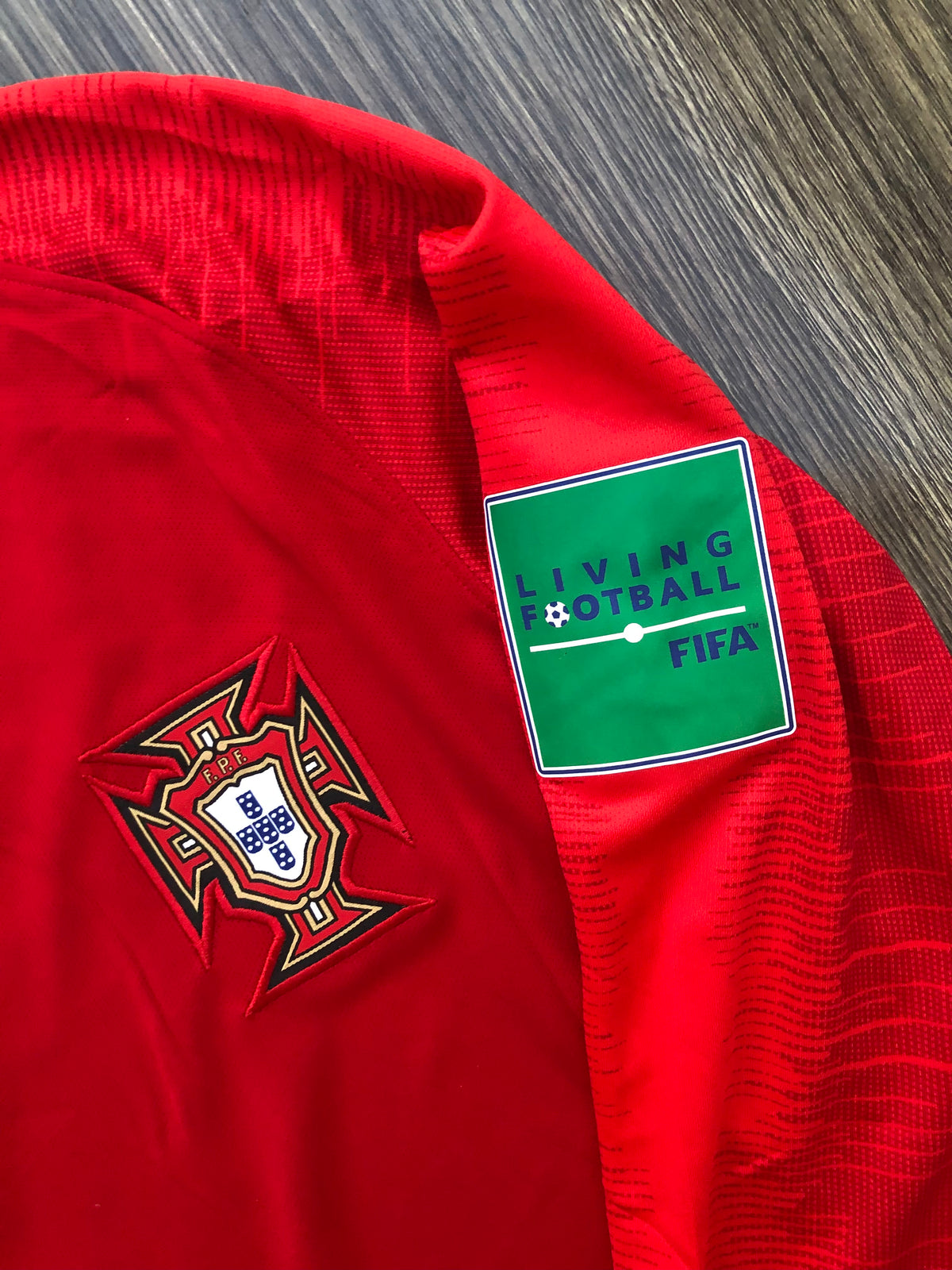 Portugal 18 WC Home Jersey
