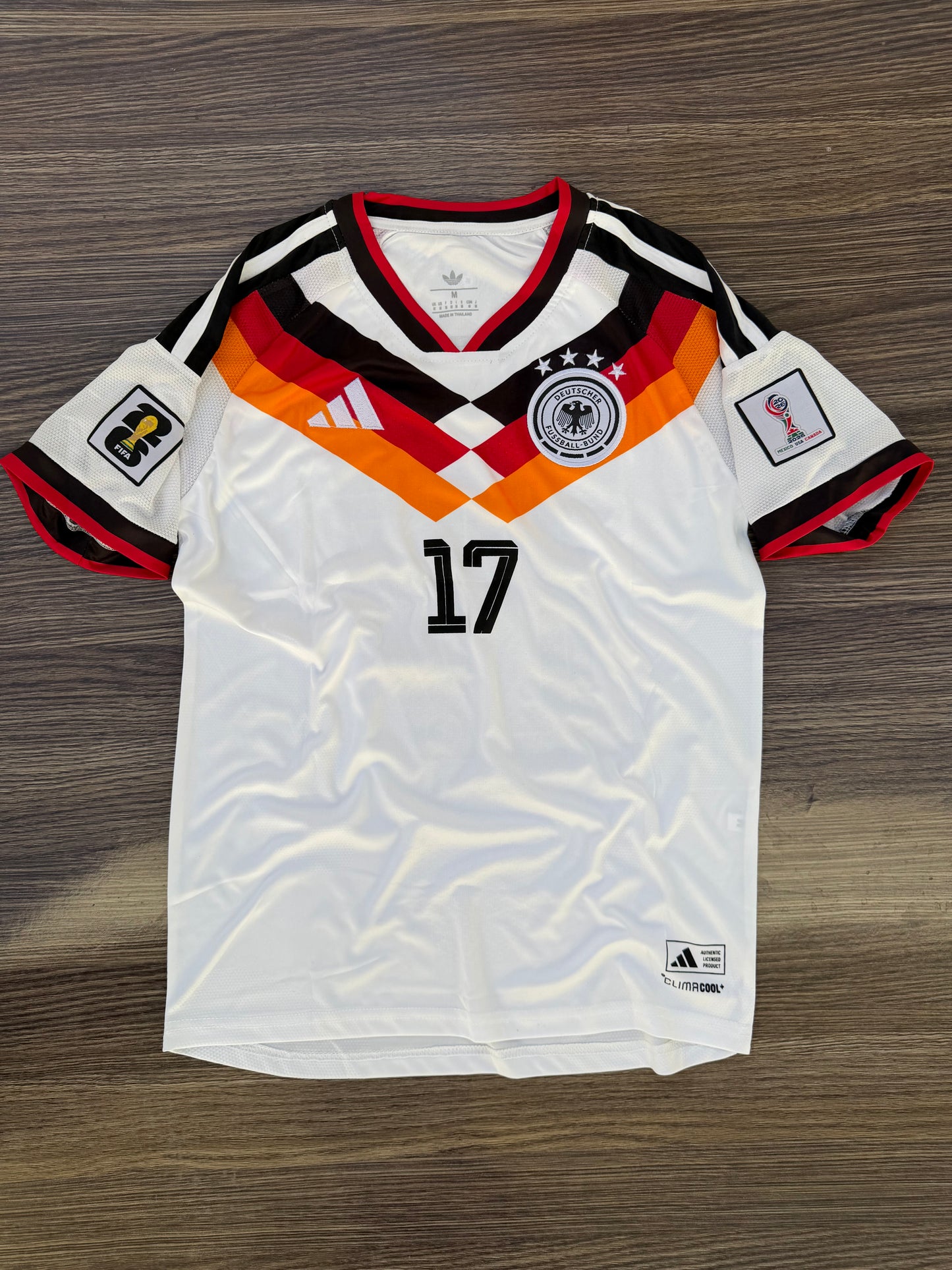Germany 26 WC Home Kit Half Sleeve
