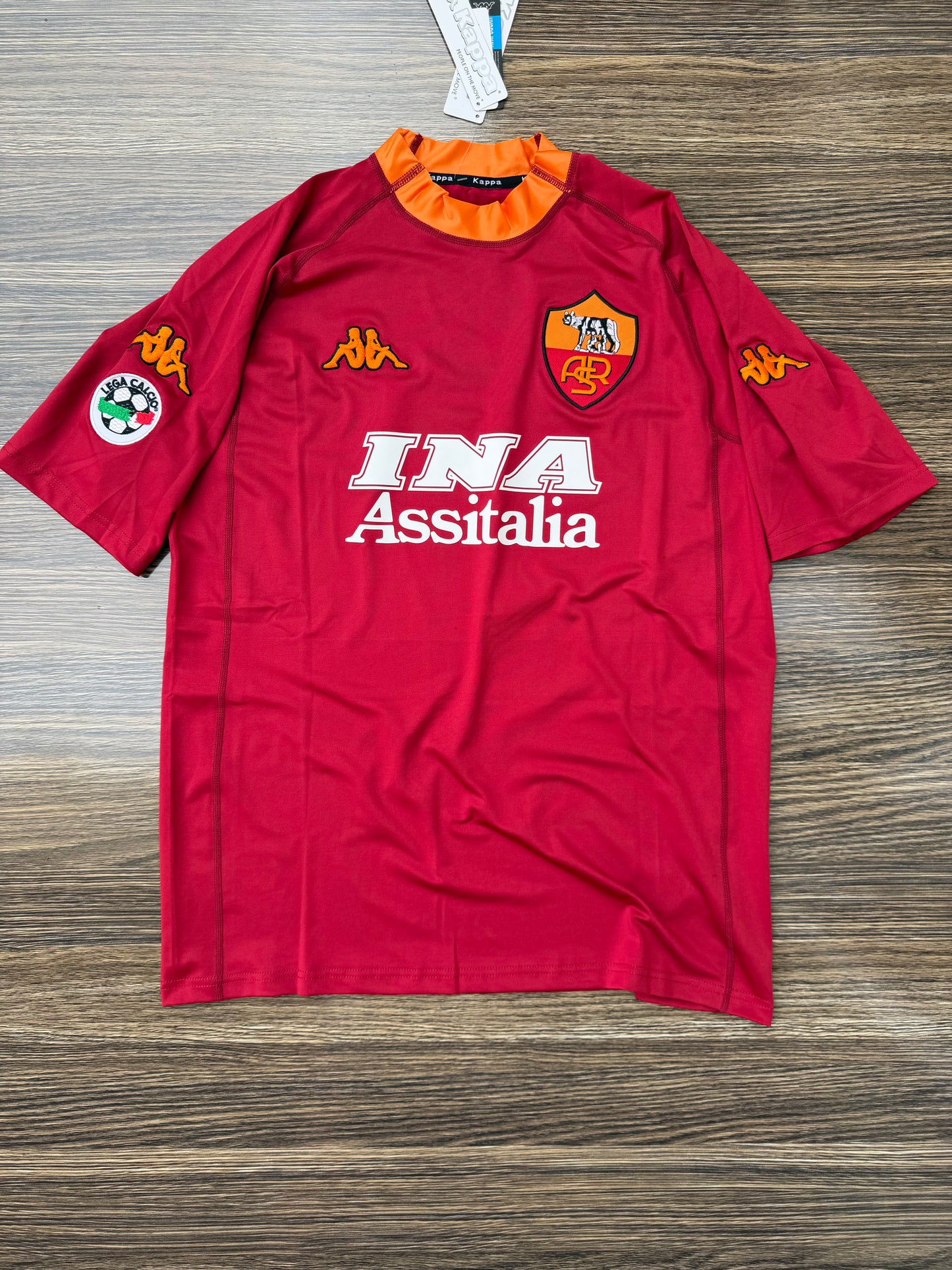 AS ROMA 00/01 Home Jersey