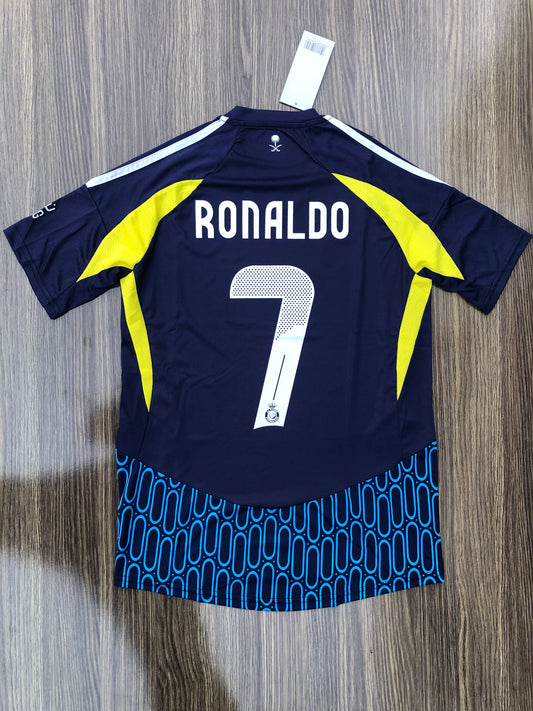 Al Nasr 24/25 Away kit Ronaldo Half sleeves