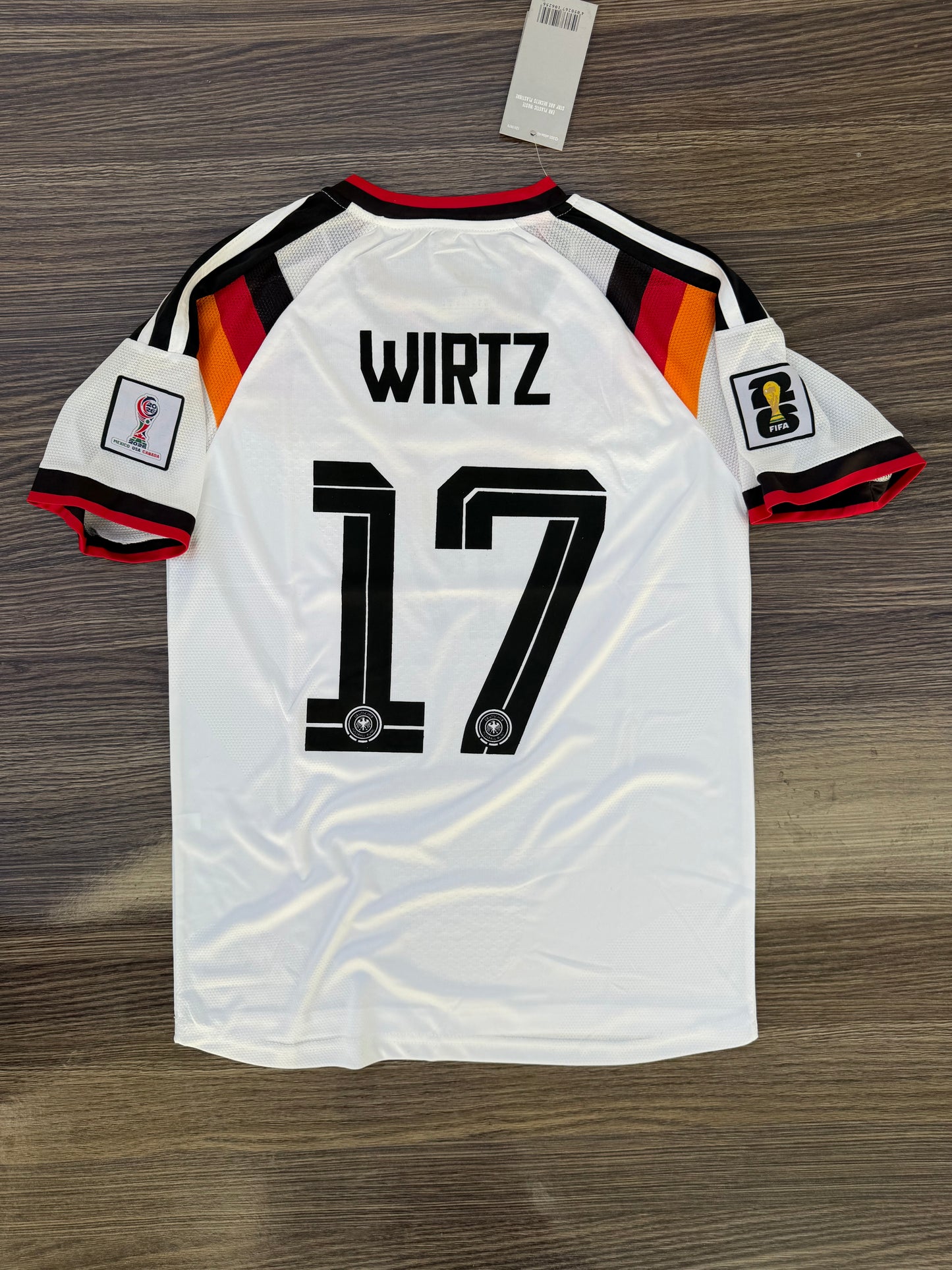Germany 26 WC Home Kit Half Sleeve