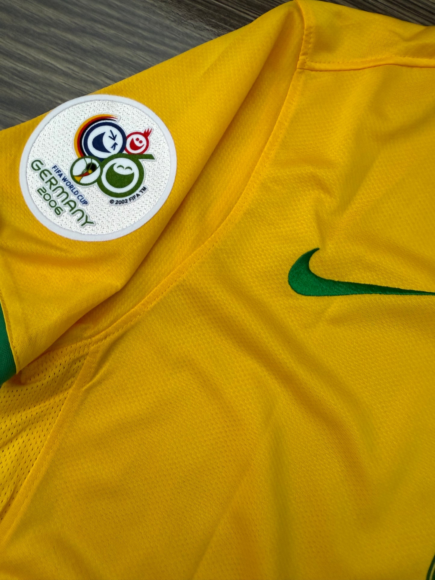 Brazil 06 Home Jersey