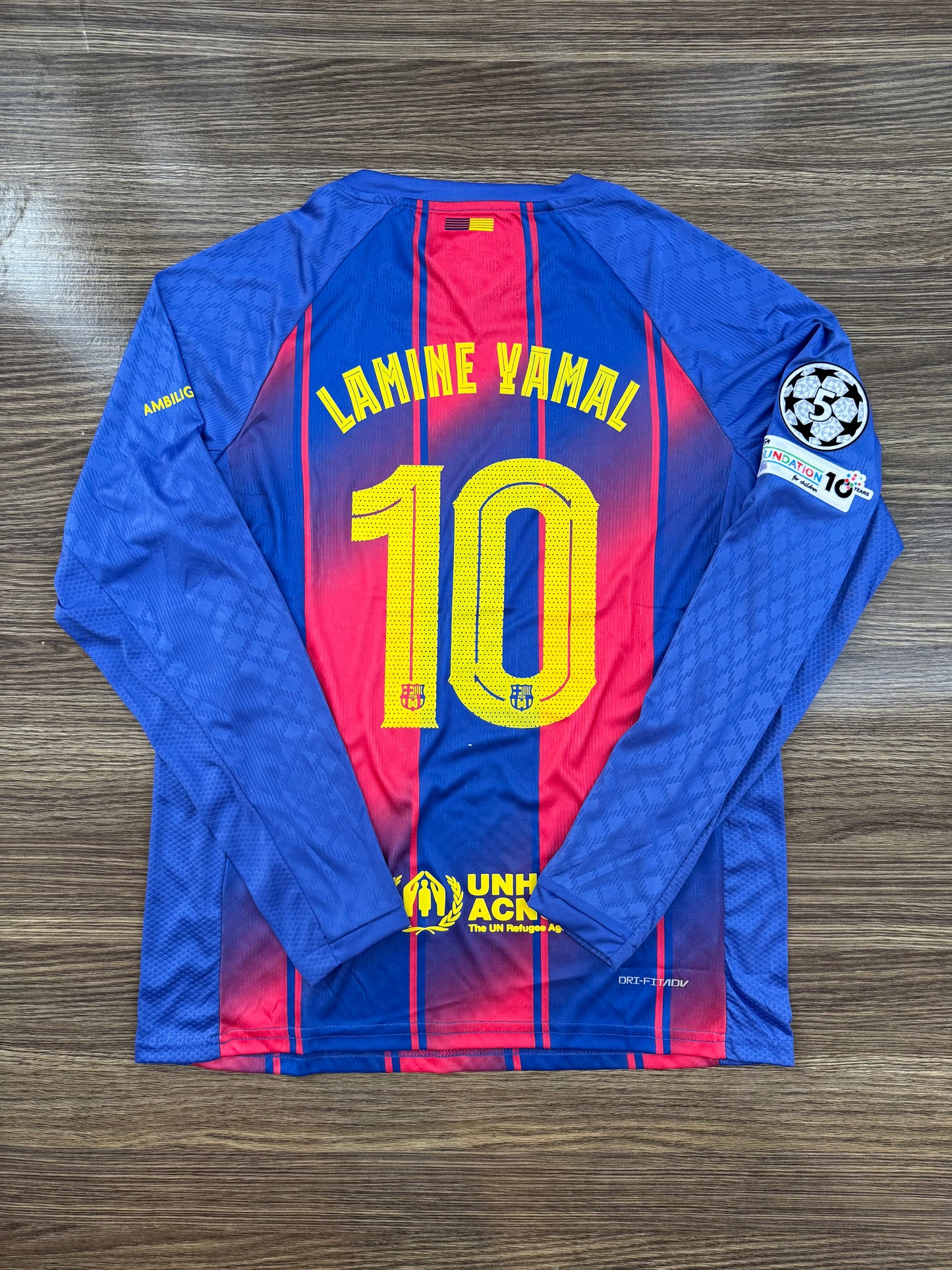 Barca x Play Home Kit Full Sleeve