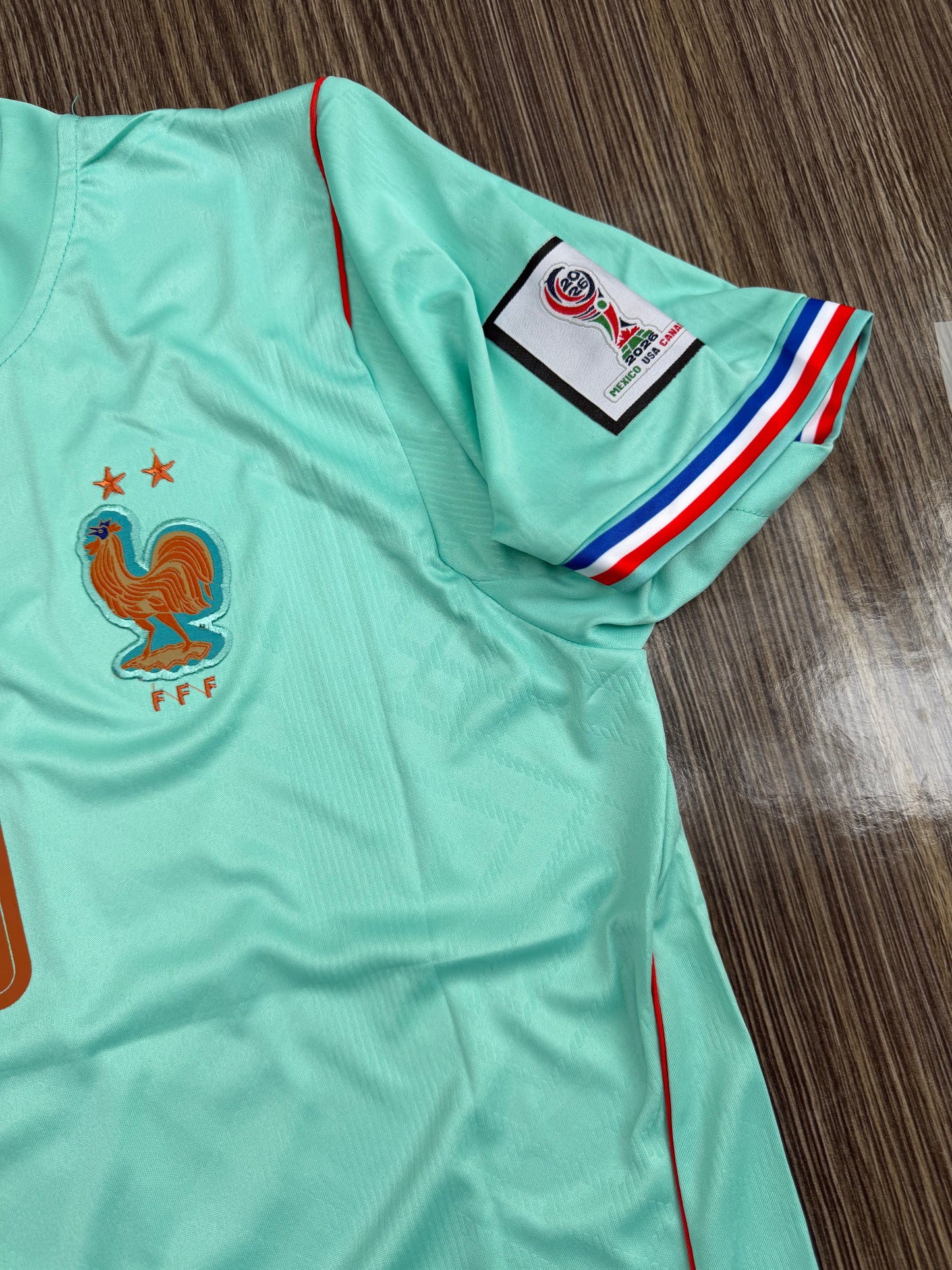 France 26 WC Away Jersey Half Sleeve