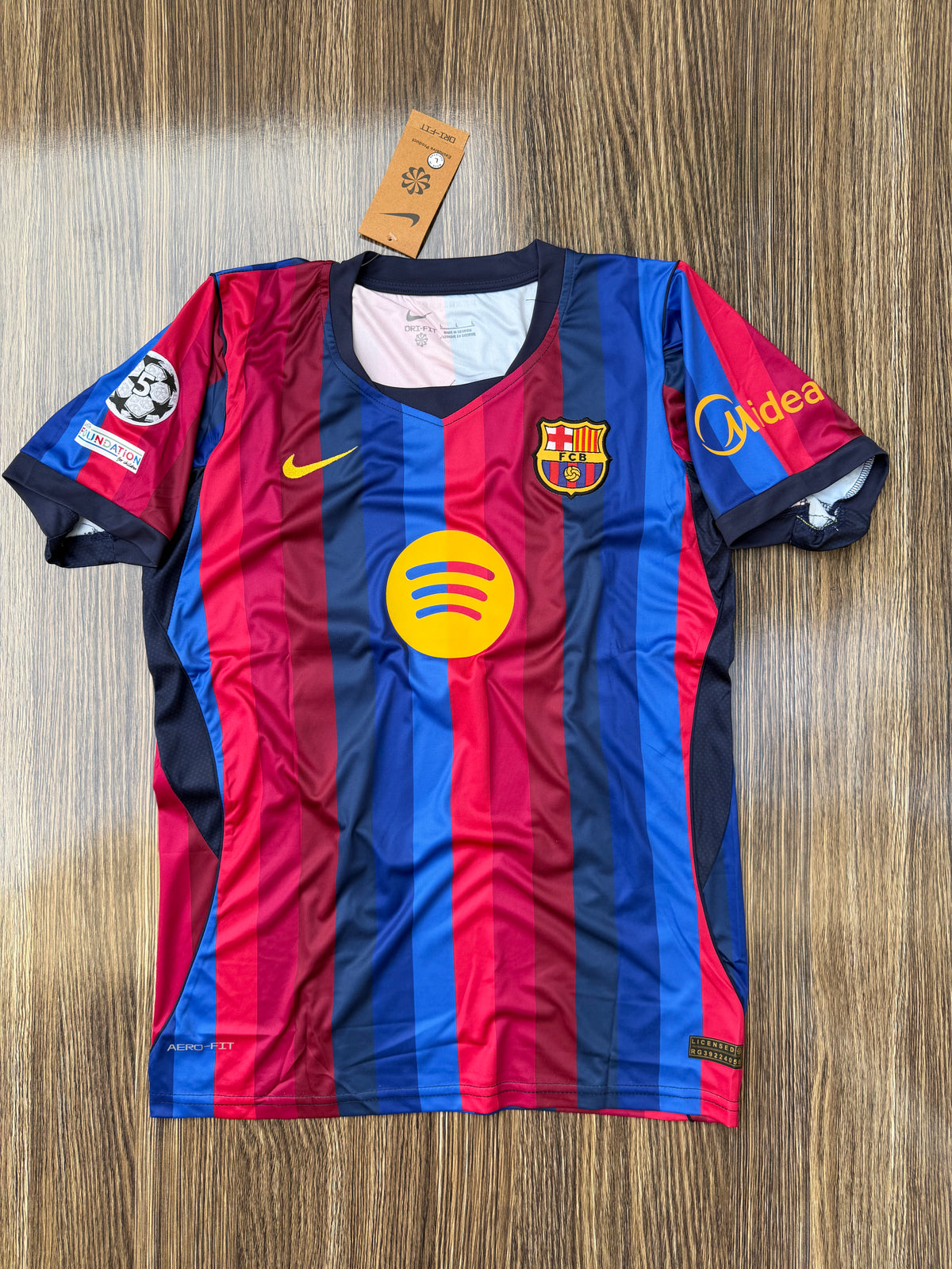 Barca 26/27 Home Kit Half Sleeve