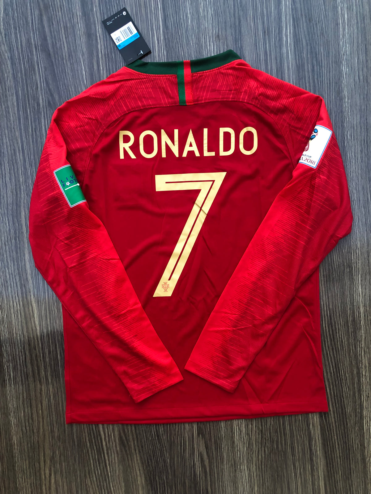 Portugal 18 WC Home Jersey