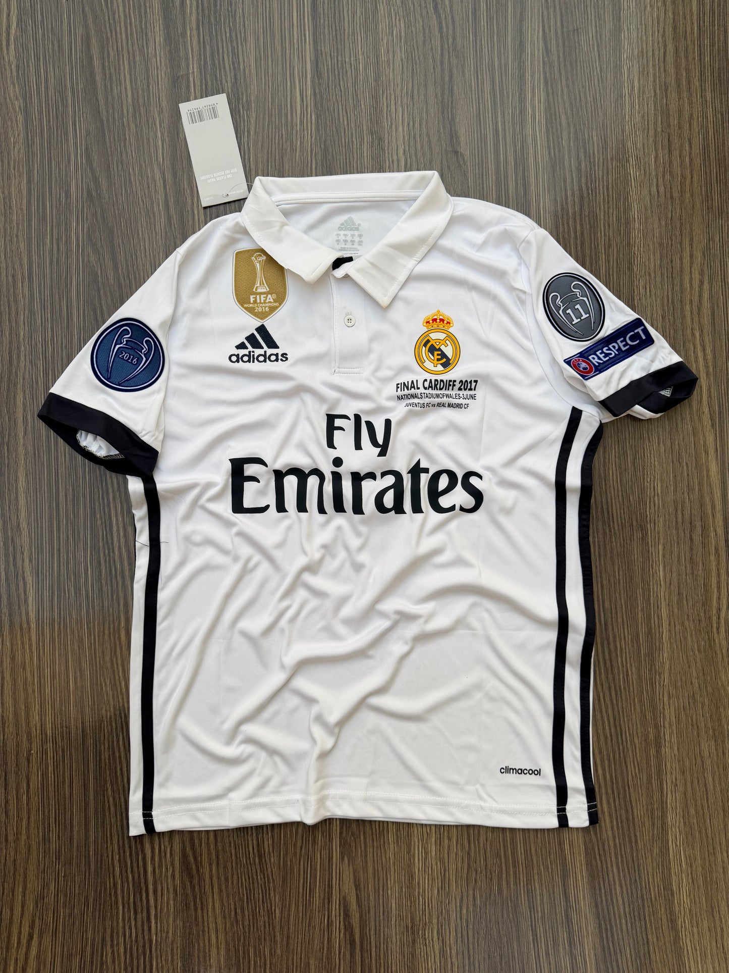 Real Madrid 16/17 Home Half