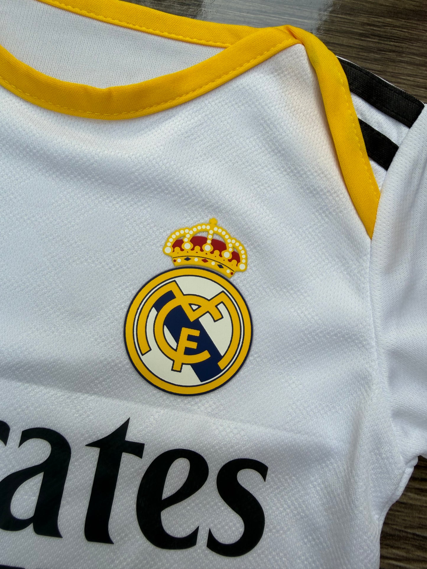 Real Madrid Baby Bodysuit Imported