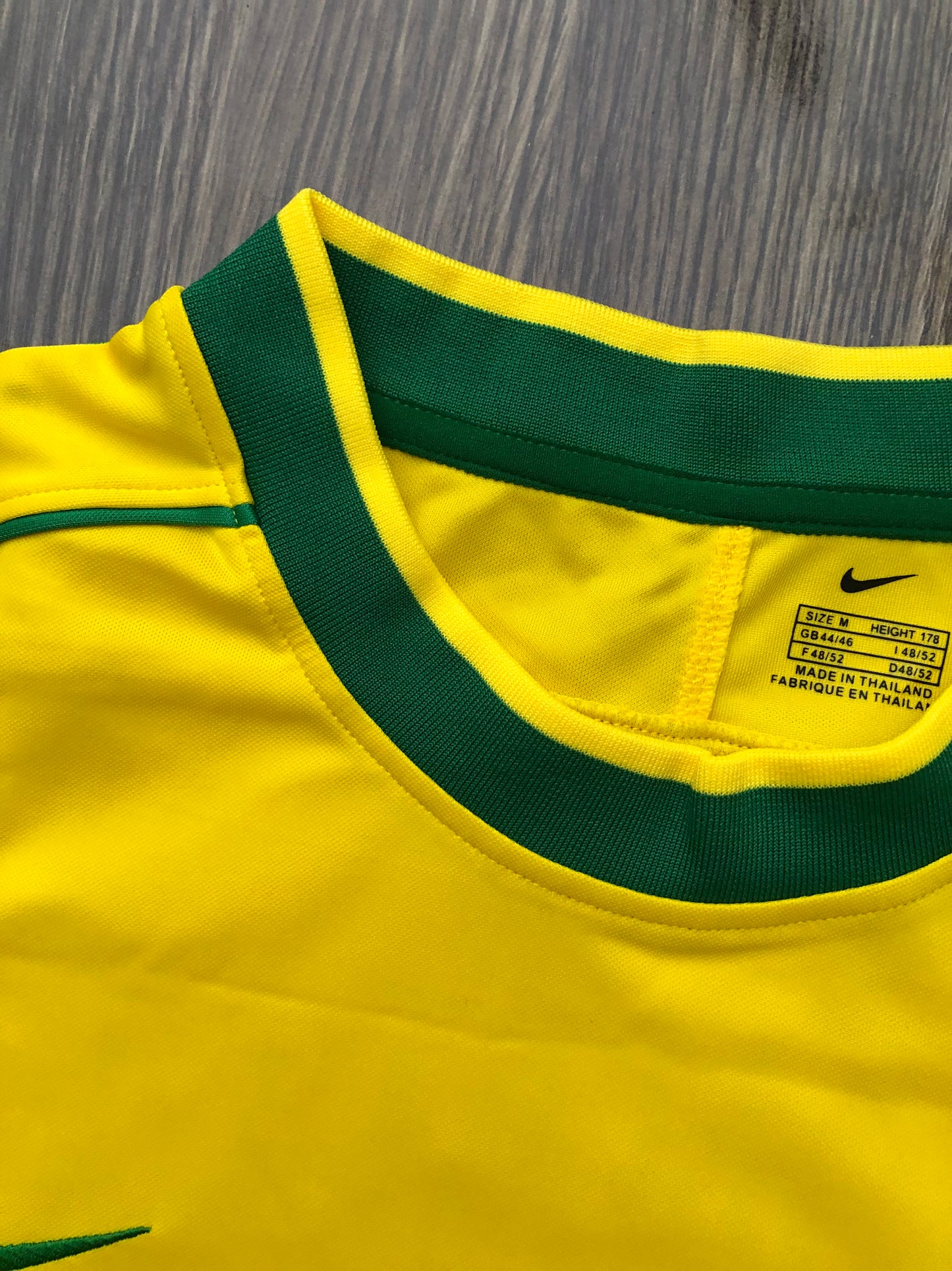 Brazil 98 WC Home Jersey