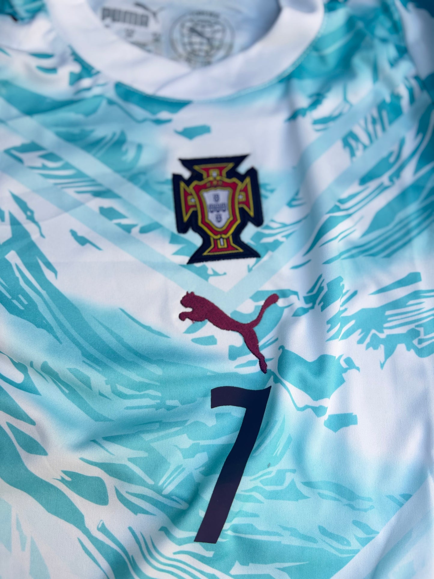 Portugal Away Kids Kit Embroidery