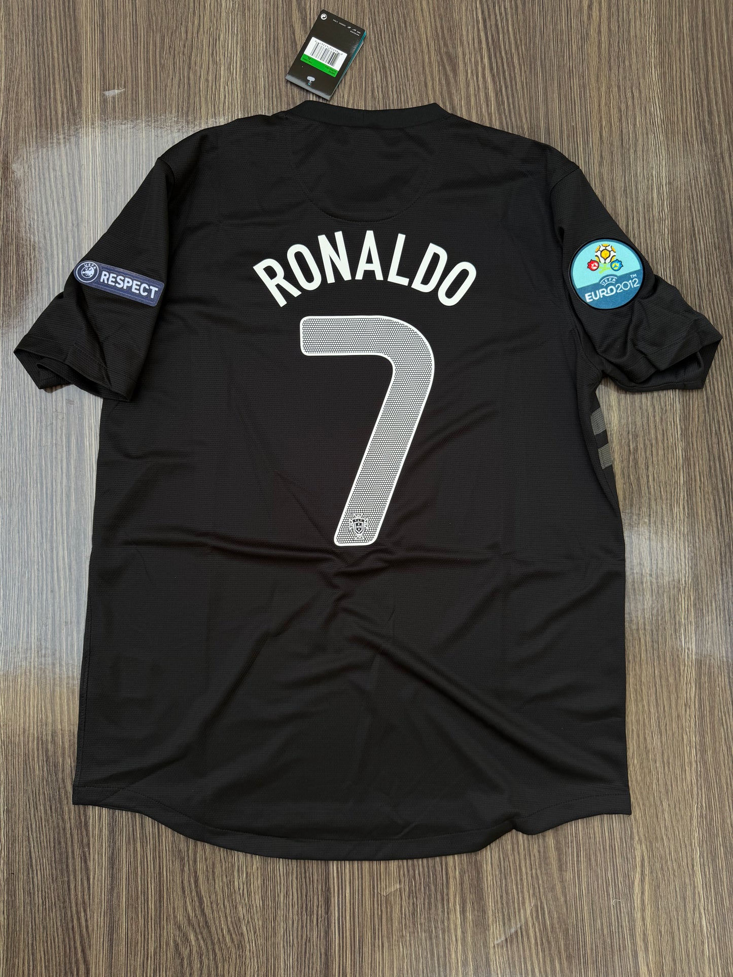Portugal Euro 12 Away Jersey Imported