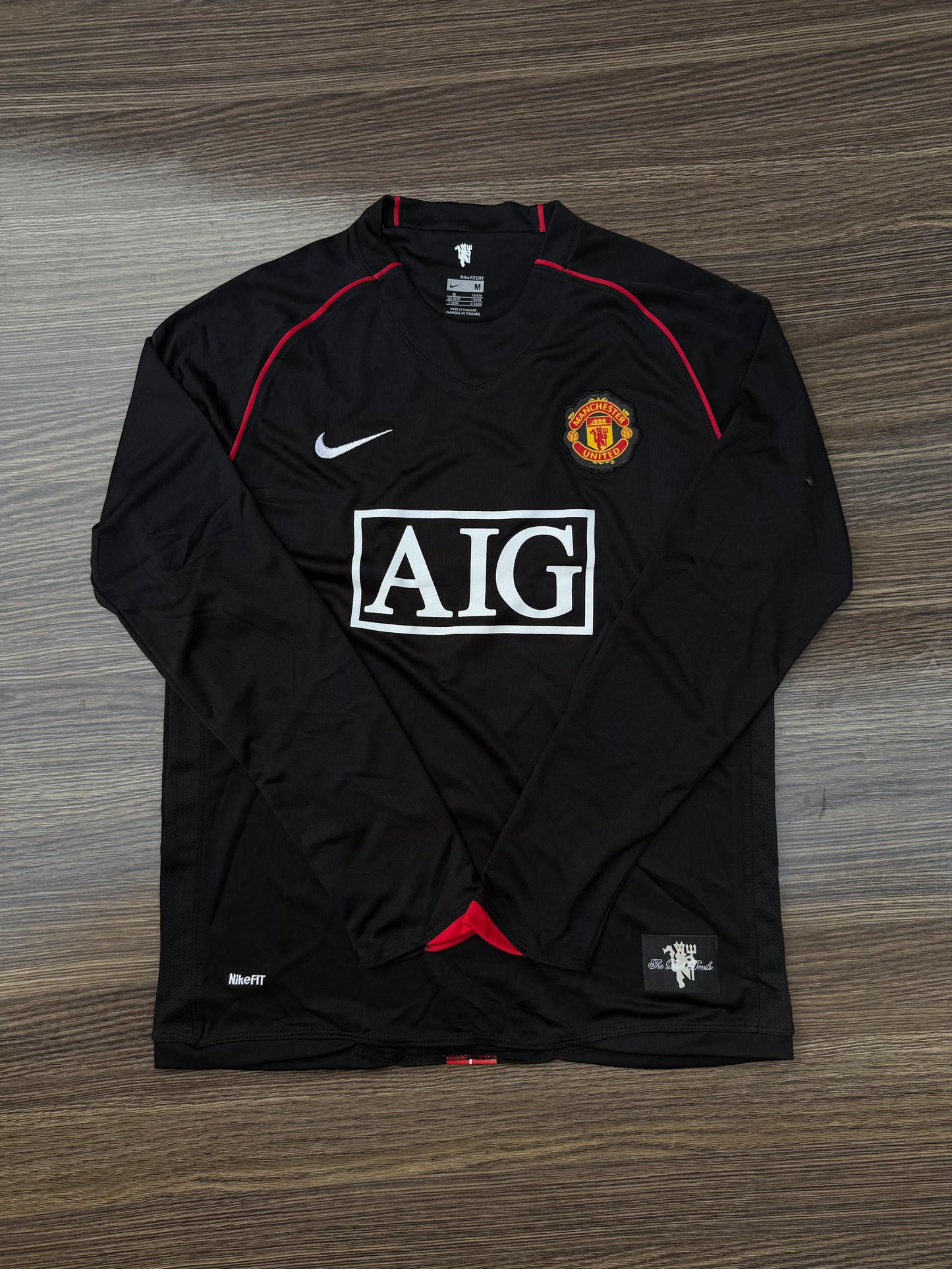 United 07/08 Away Jersey Full Sleeves