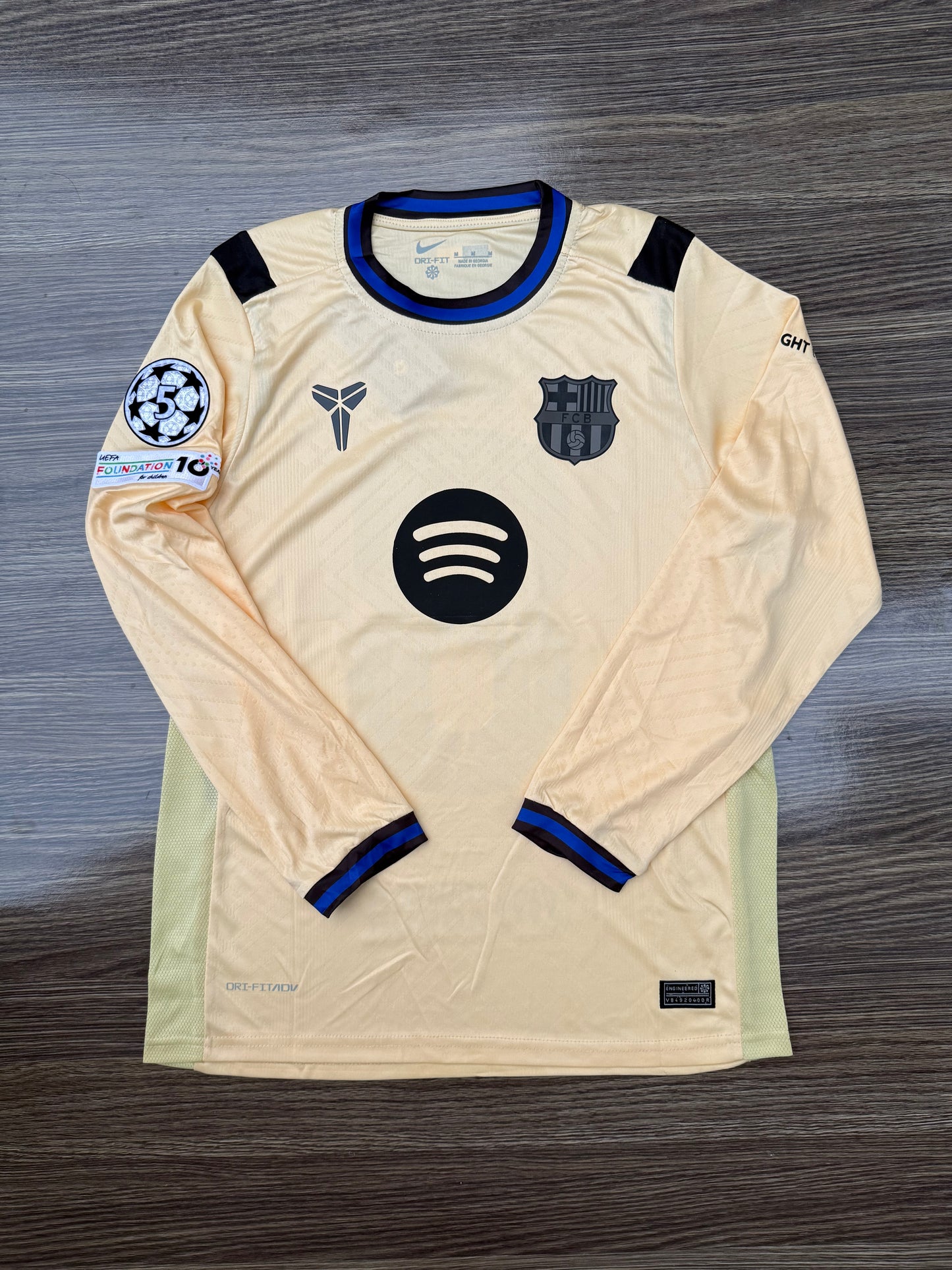 Barca 25/26 Away Kit Full Sleeve