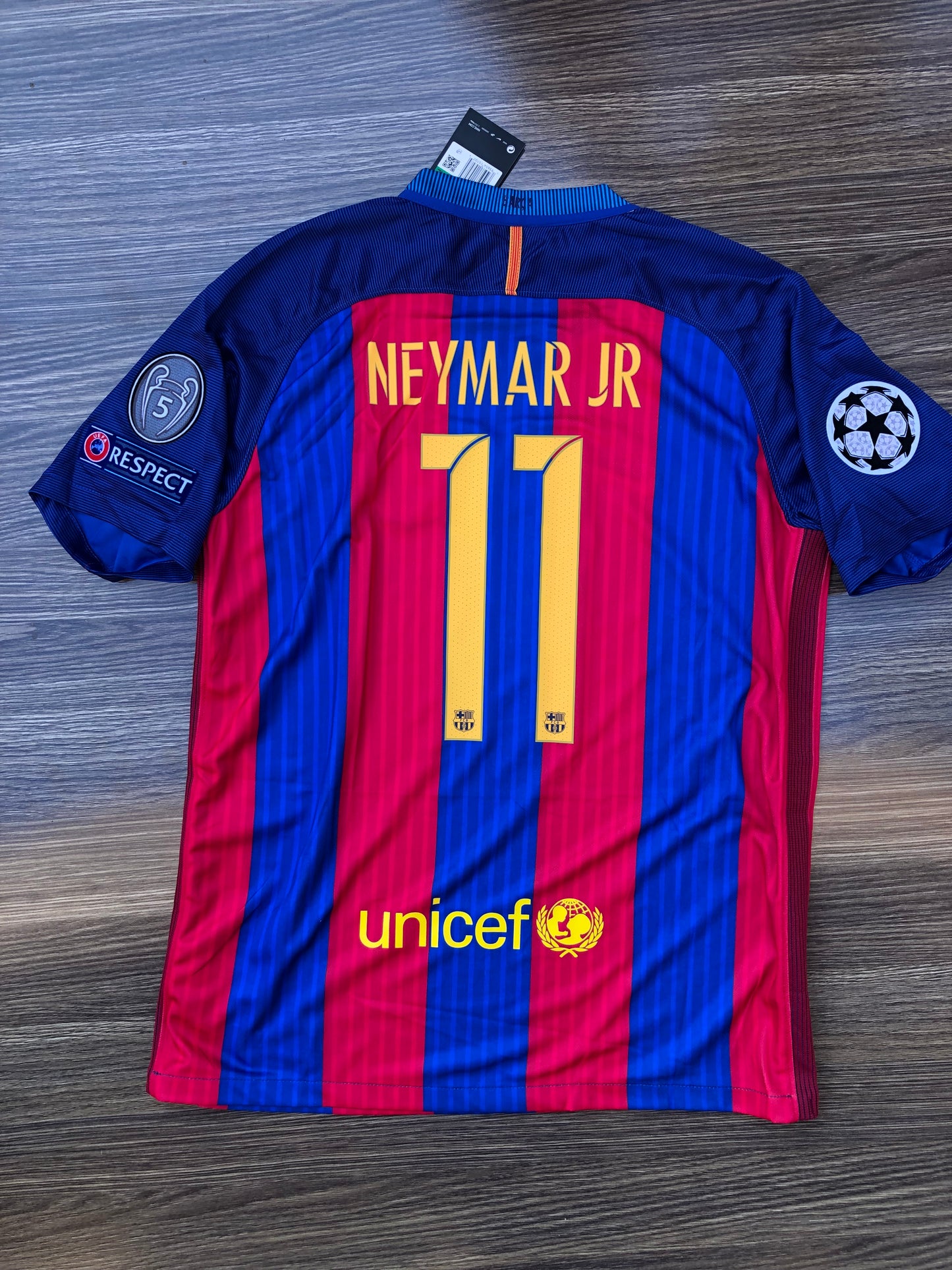 Barca 16/17 Home Jersey