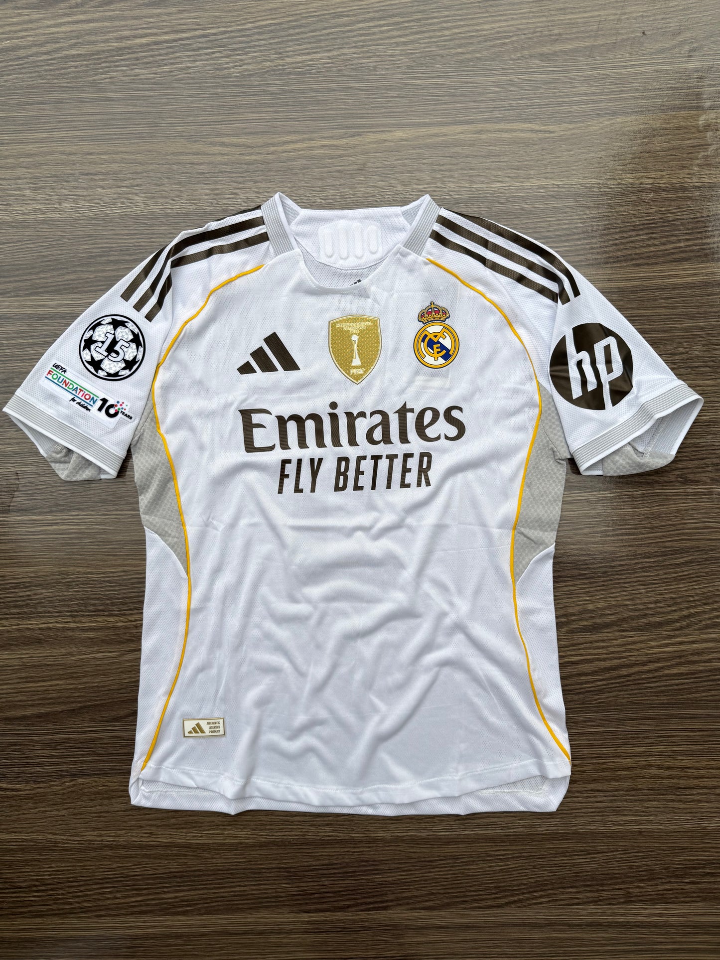 Real 25/26 Home Jersey Player Version