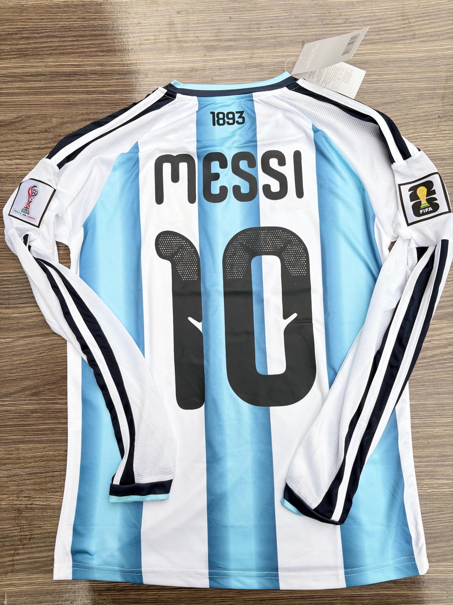 Argentina 26 WC Home Kit Full Sleeve
