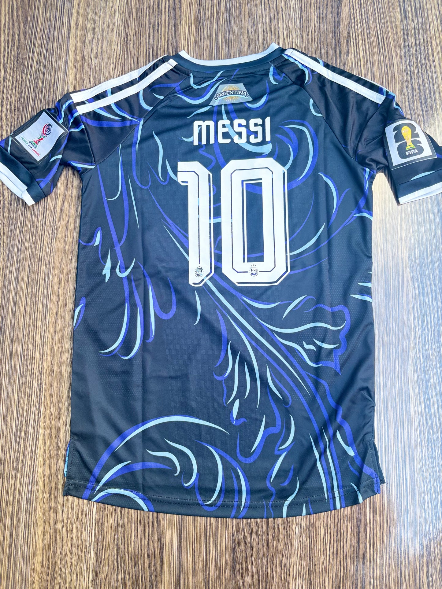 Argentina Away Kids Kit Embroidery