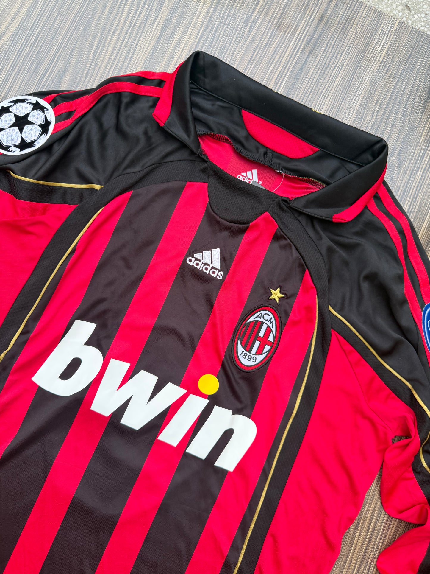 AC Milan 06/07 Home Jersey Full Sleeve Imported