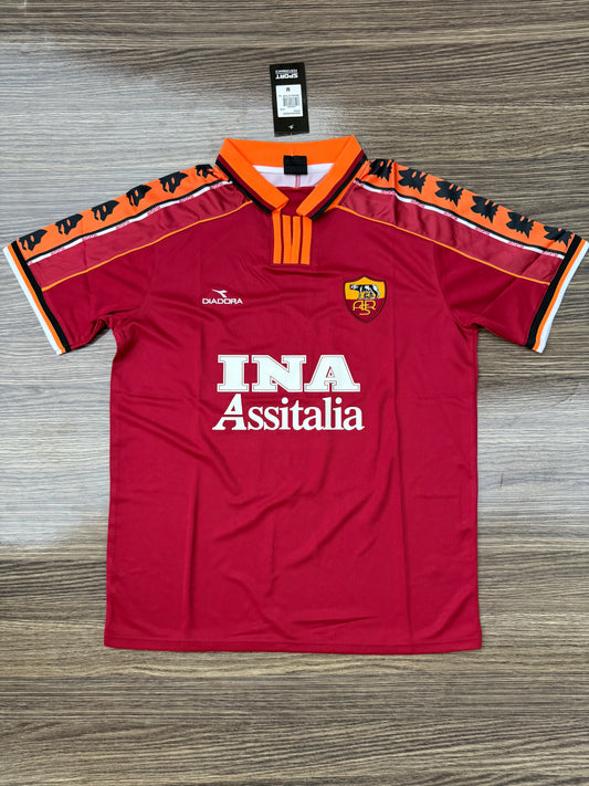 AS Roma 98/99 Home Jersey