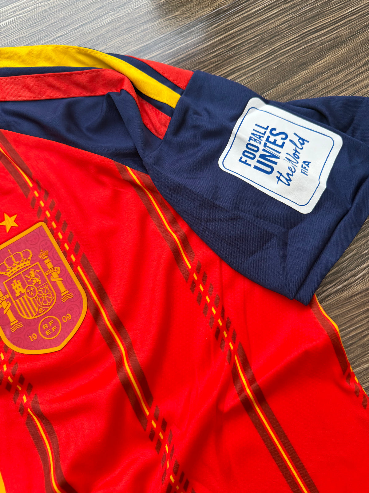Spain 26 WC Home Kit Champions Edition ( TPU )