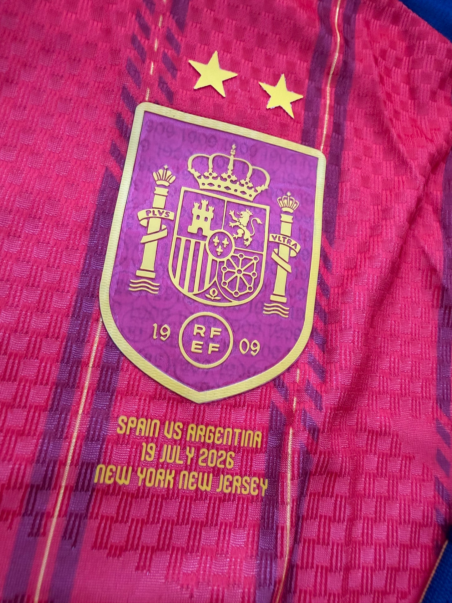 Spain 26 WC Home Jersey Full Sleeve ( Player Version )